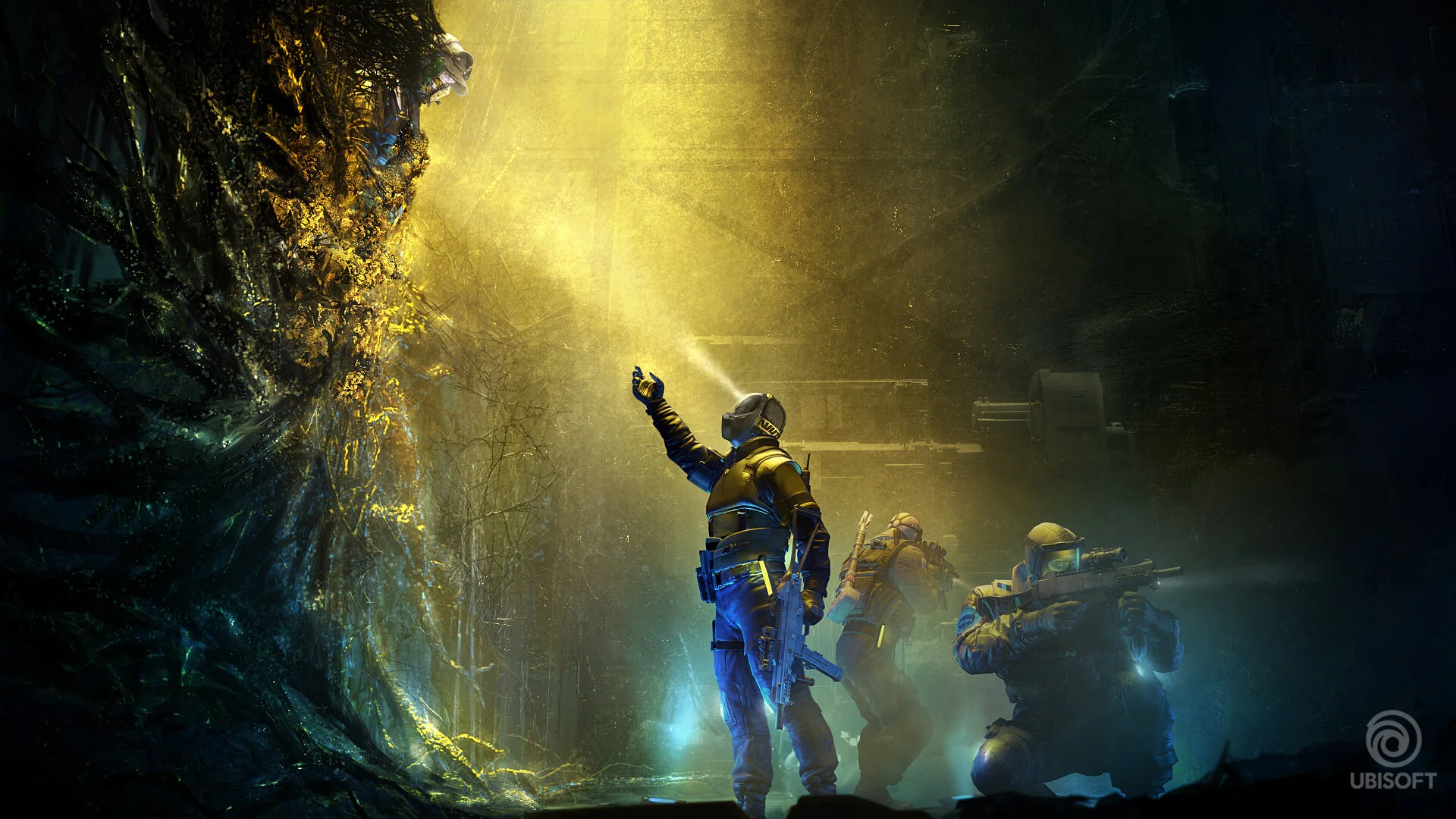 Rainbow Six Extraction concept keyart