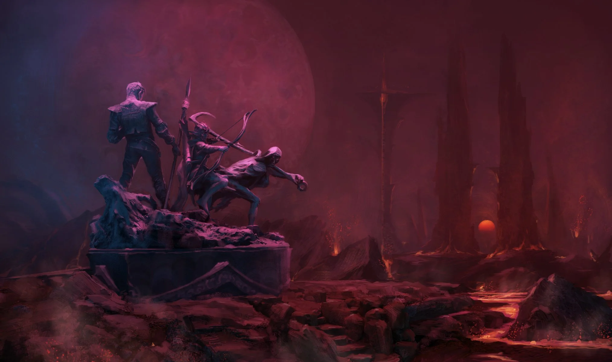 Playmat series for SEA MTG Championship.