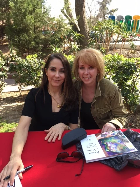 Mary Karr with Rita Dragonette