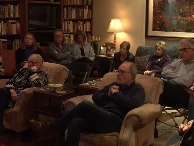Literary Salon attendees