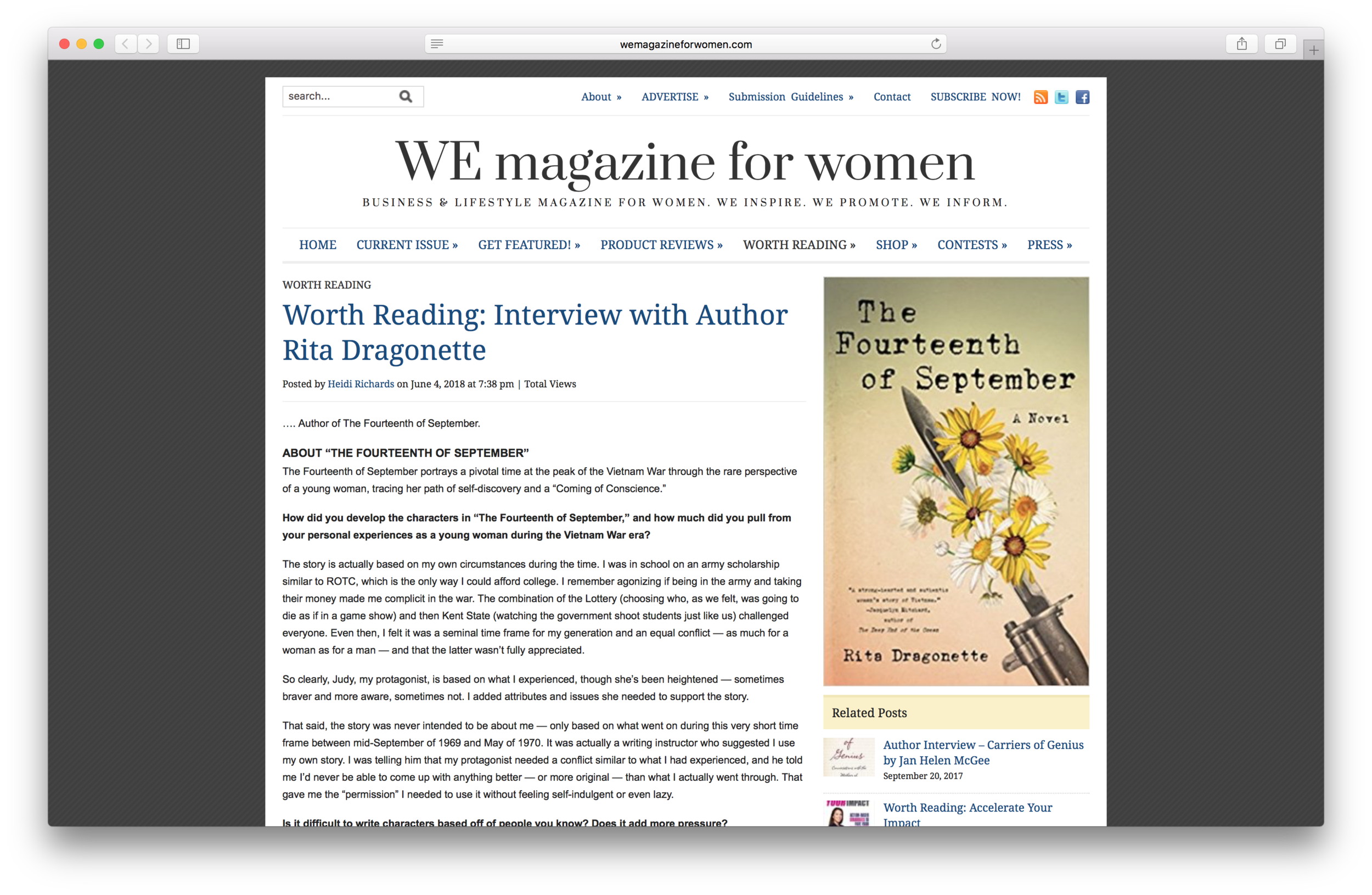 WE Magazine For Women