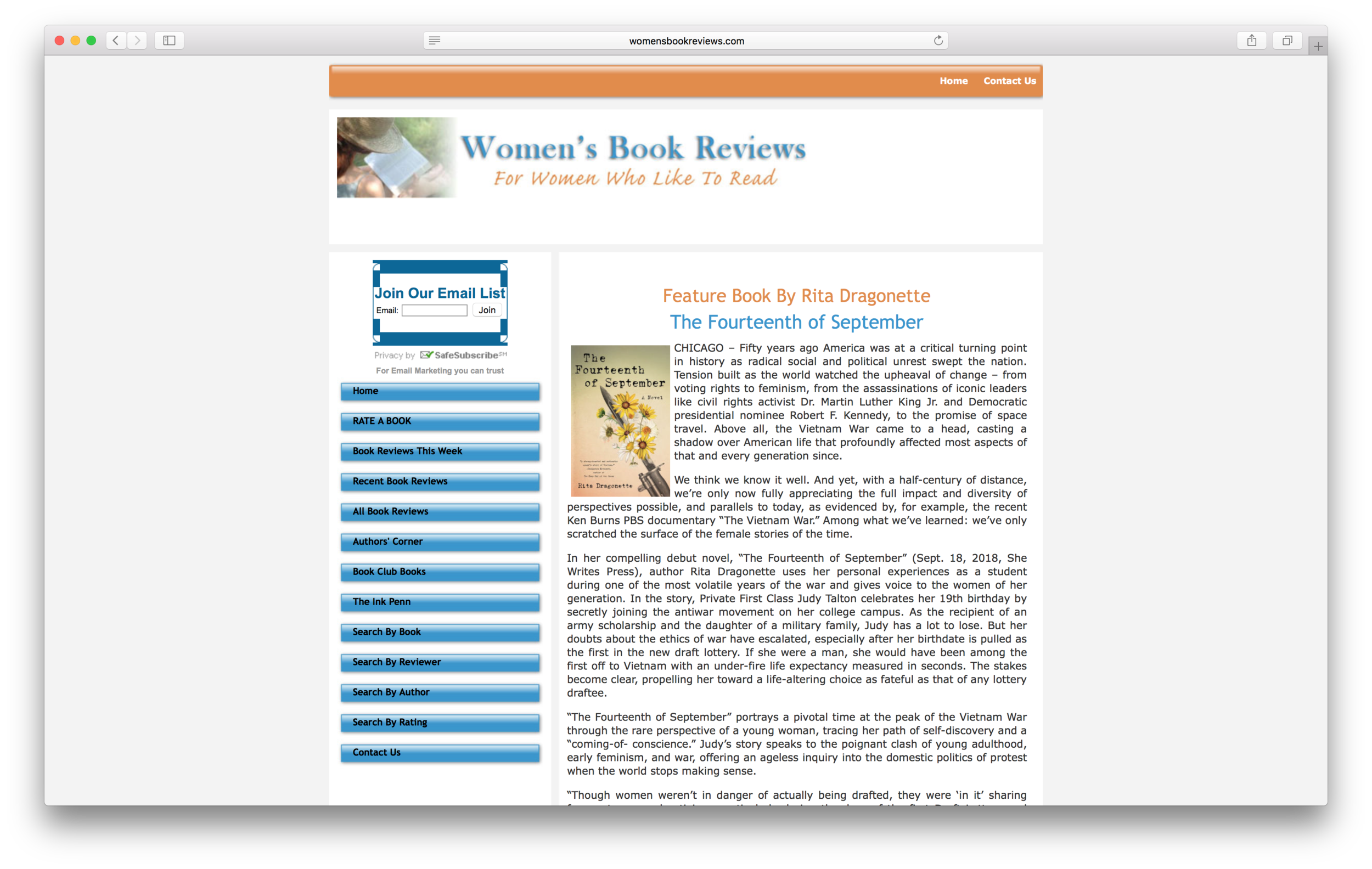 Women's Book Reviews