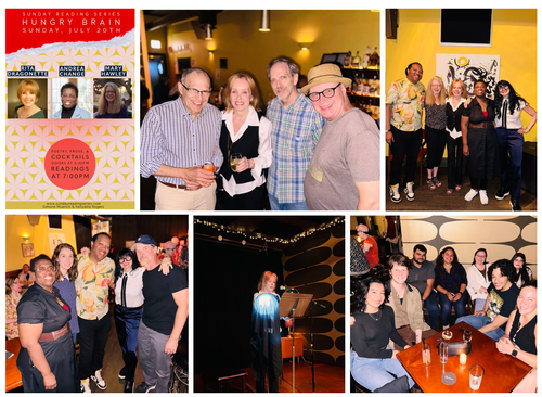 Sunday Reading Series: Poetry, Prose &amp; Cocktails at the Hungry Brain