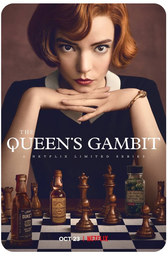 Beth Harmon The Queen's Gambit White Sweater - Sale Price