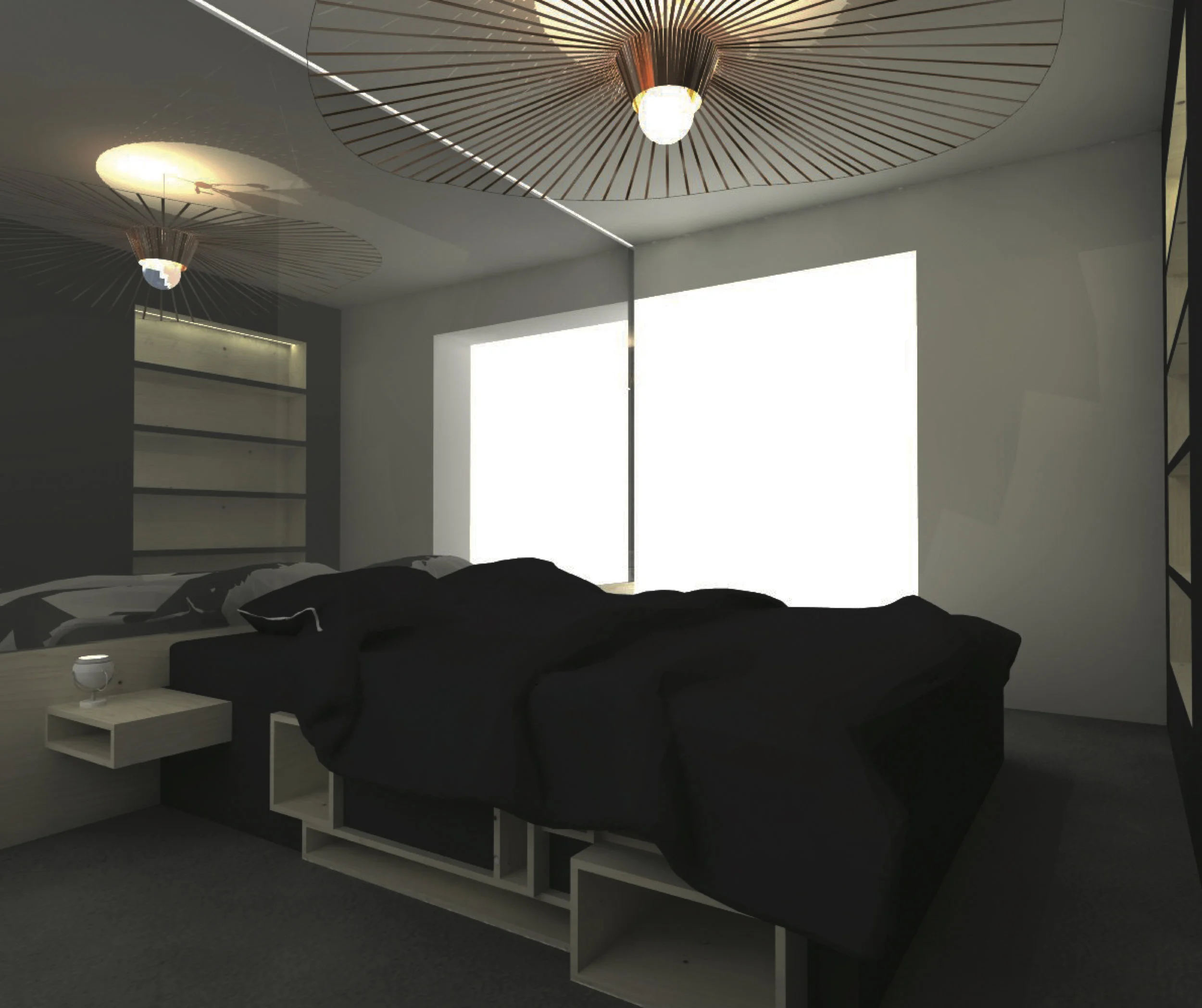 #vertigo#poolseden#vola#mortex#indirectlicht#zwart#tapijt#doorkijkspiegelglas#muuto#casteelken