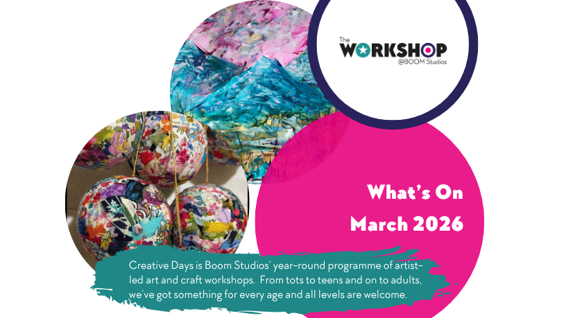 What's On - Art Classes and Events in March