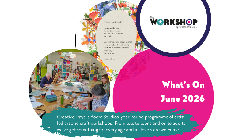 What's On - Art Classes and Events in June