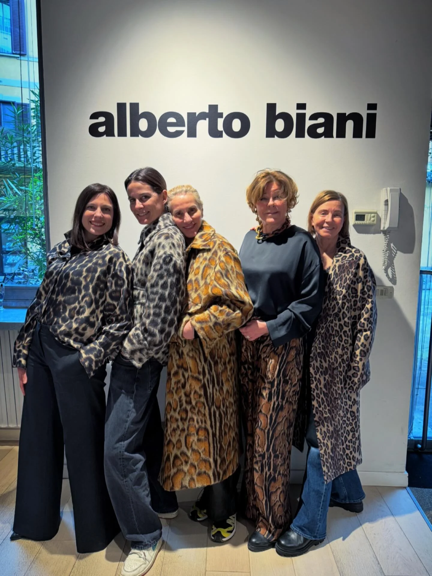 Team Alberto Biano - 💚🤍❤️ @alberto.biani #autumwinter2026
