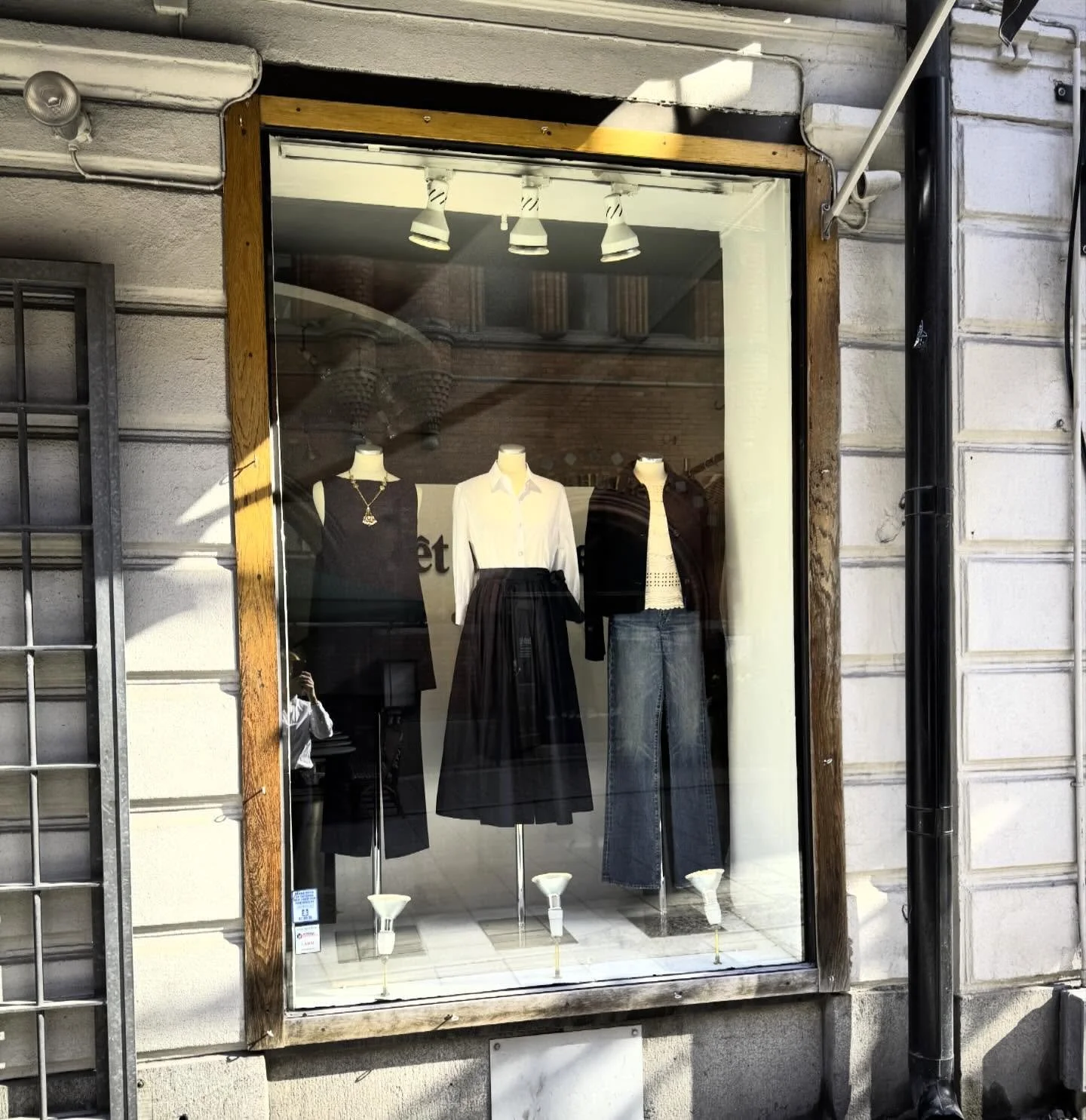 The blue window 🦋&hellip; #multibrandstorestockholm
