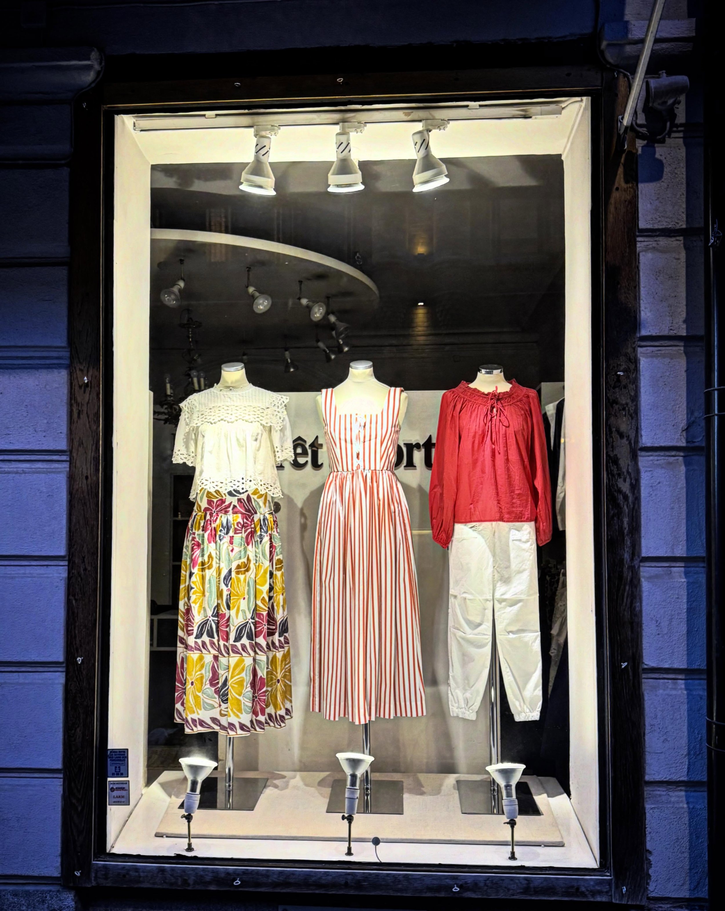 Summer window end of May 🌺🌼🌸 #multibrandstorestockholm 🌺