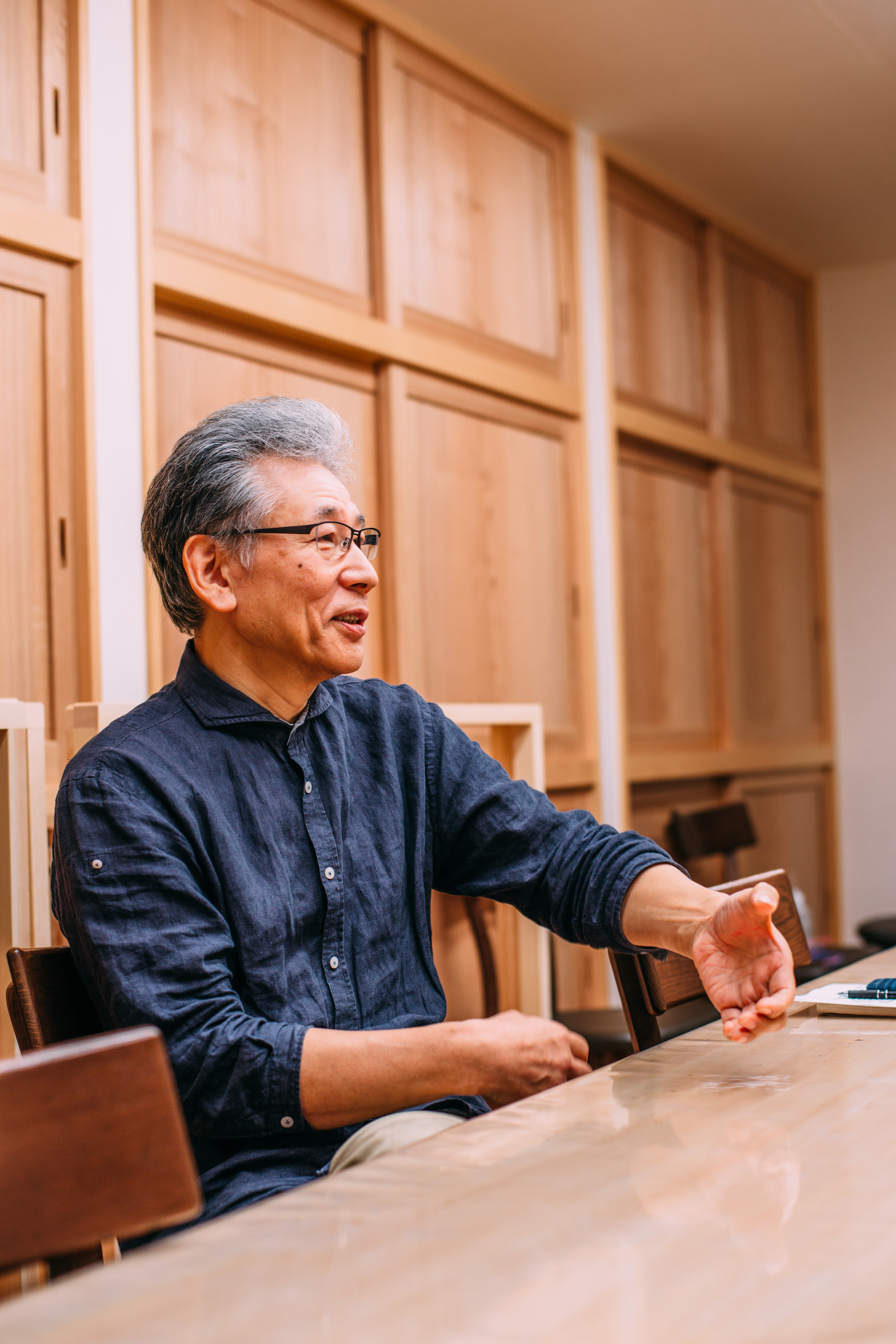 目白漆學舎にて