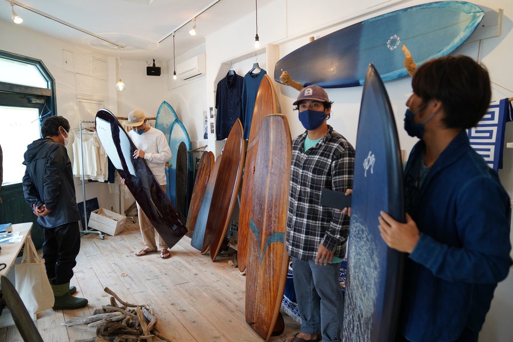 サーフボードと工芸をつなぐ旅 in 四国 — うるしのいっぽ