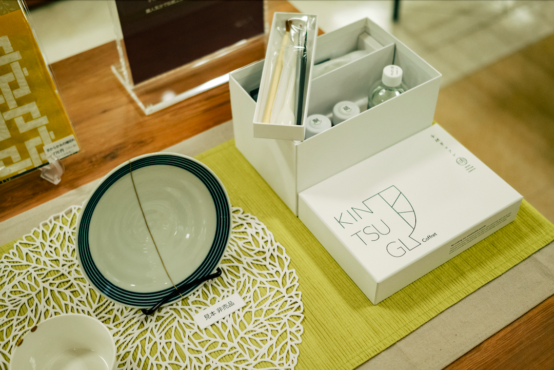 大丸京都店に「金継ぎコフレ」「ふきうるしキット」期間限定販売