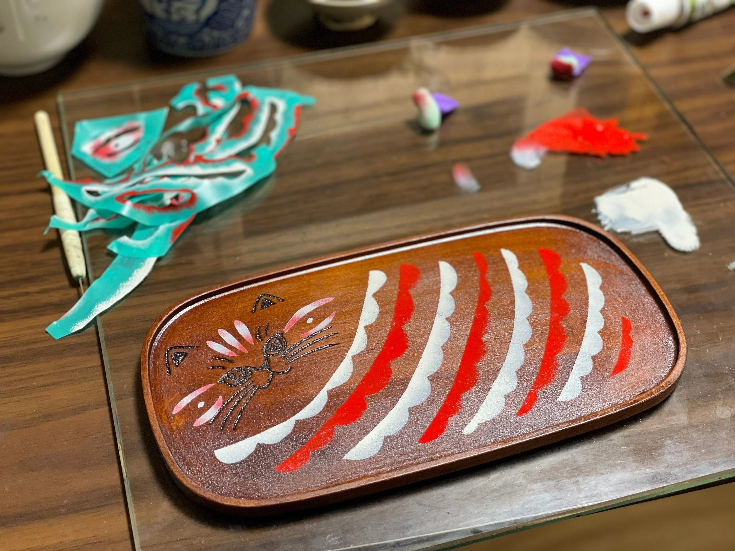 野上千晶　プレート　猫　作家　陶芸 野上千晶 プレート 猫 作家 陶芸 野上 千晶 (@chiaki_nogami