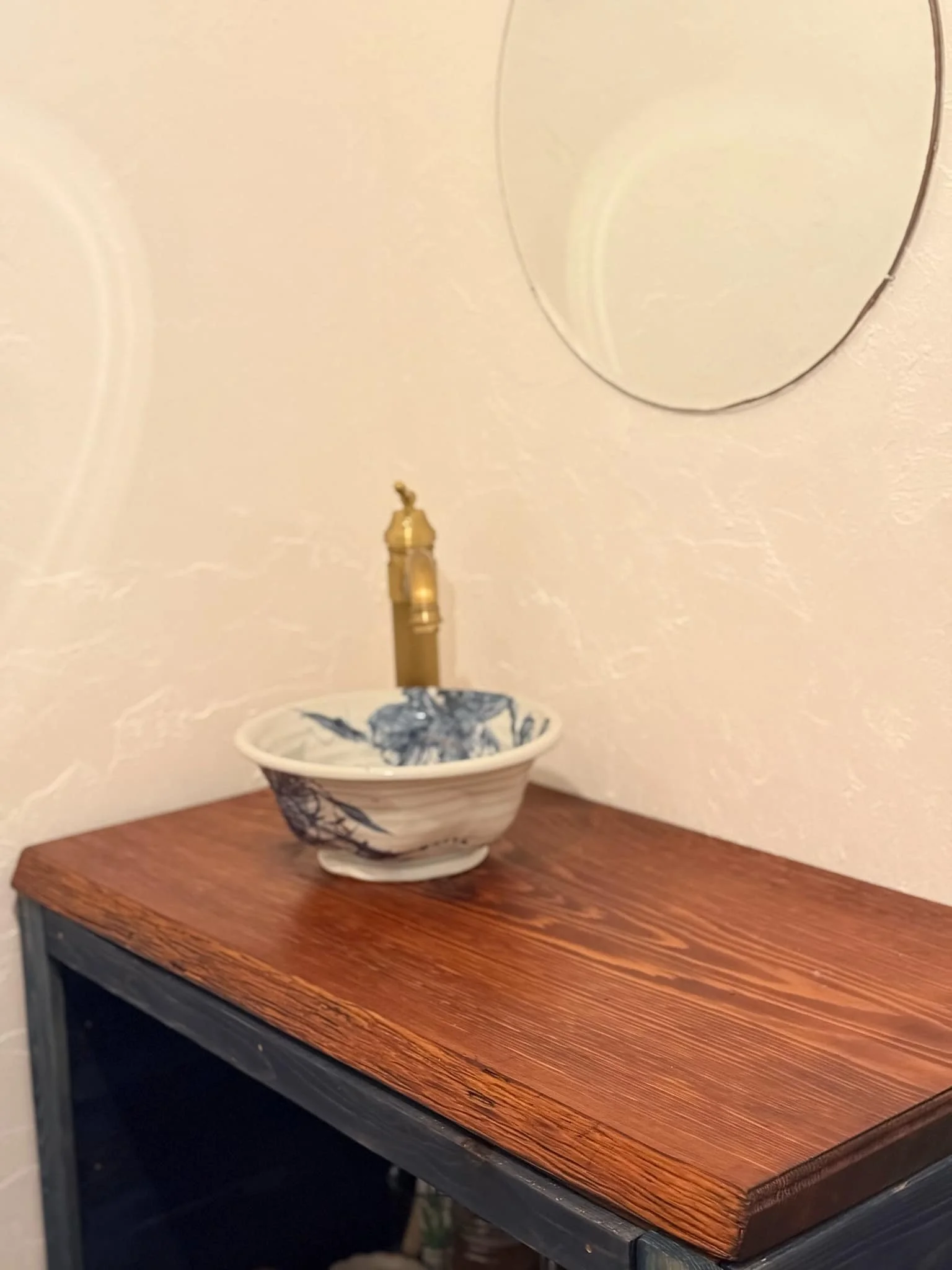 徳島県N邸拭き漆の床