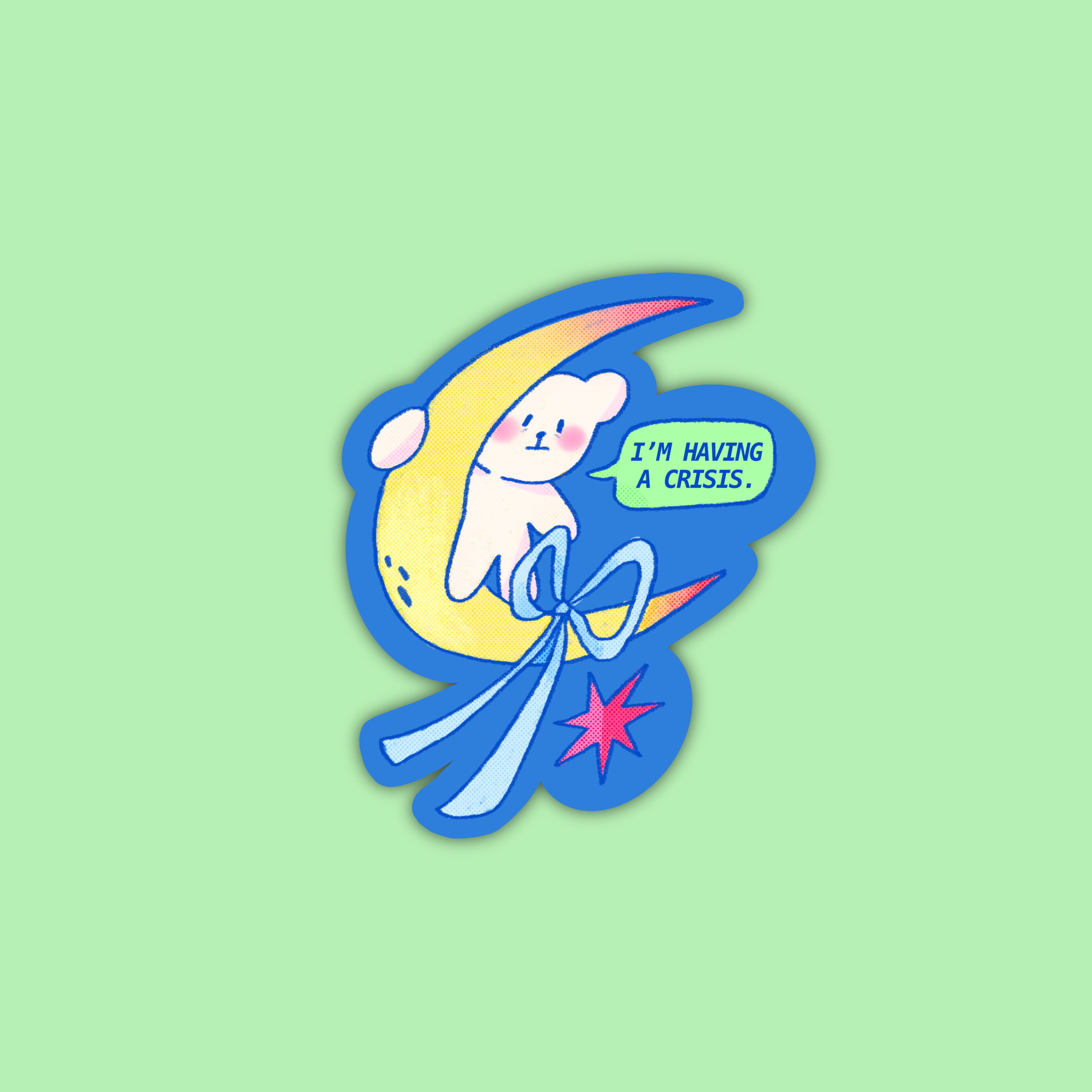 Crisis Sticker