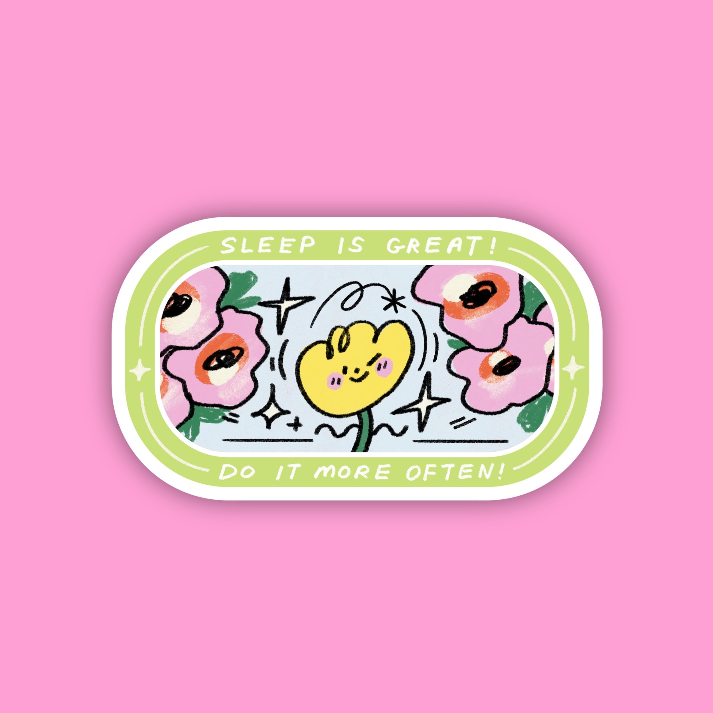 Sleep is Great Sticker (Small)