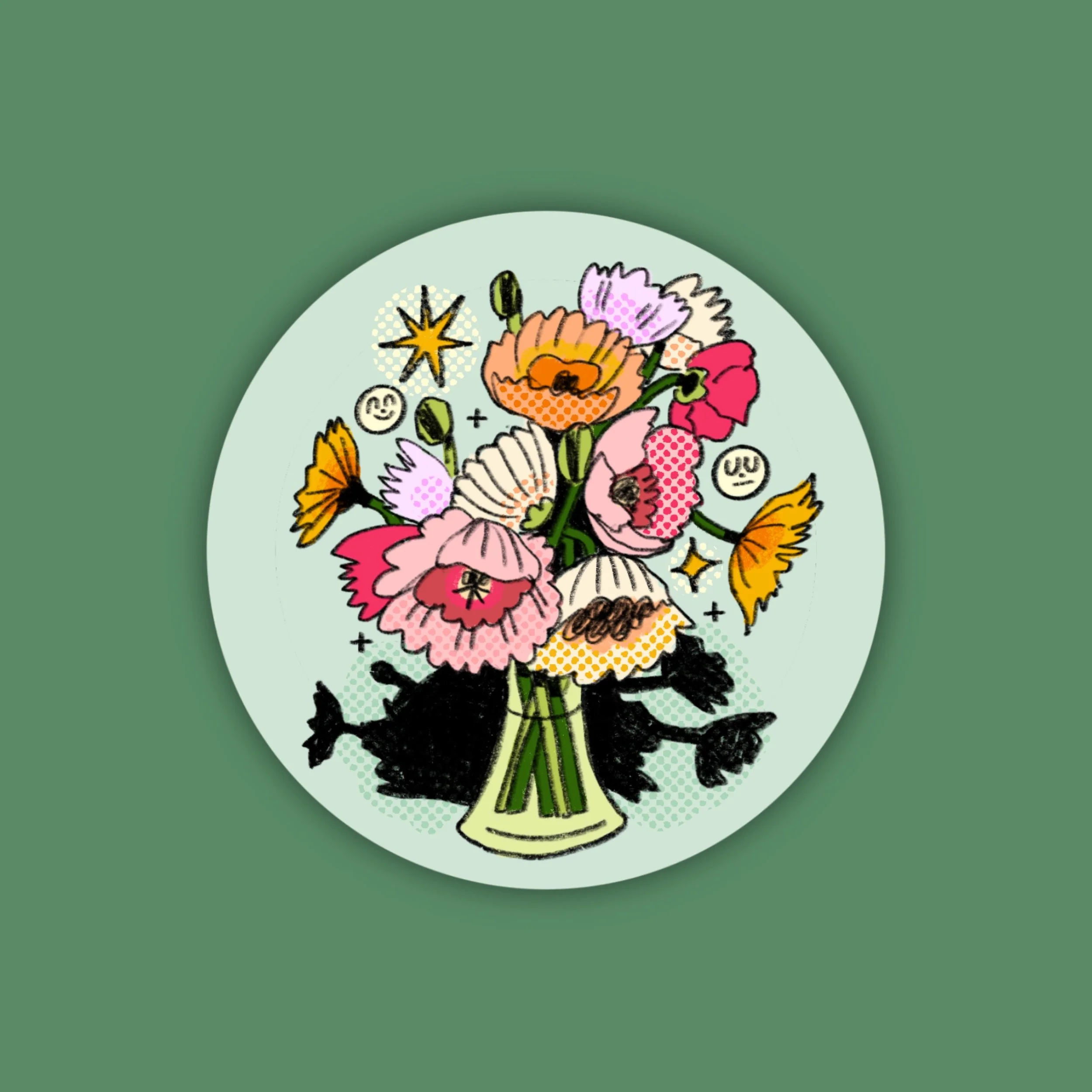 Fresh Garden Picks Sticker