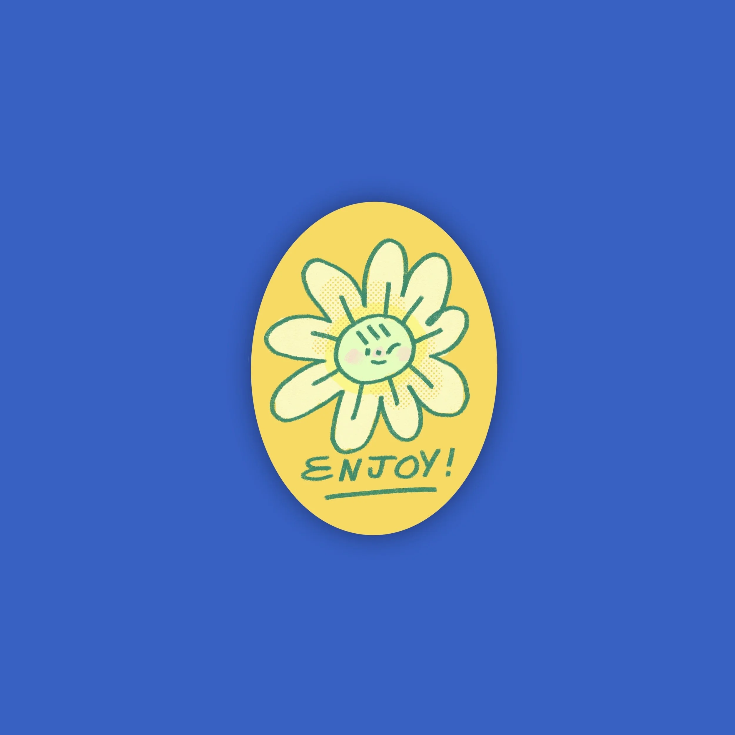 Little Flower Sticker (Small)