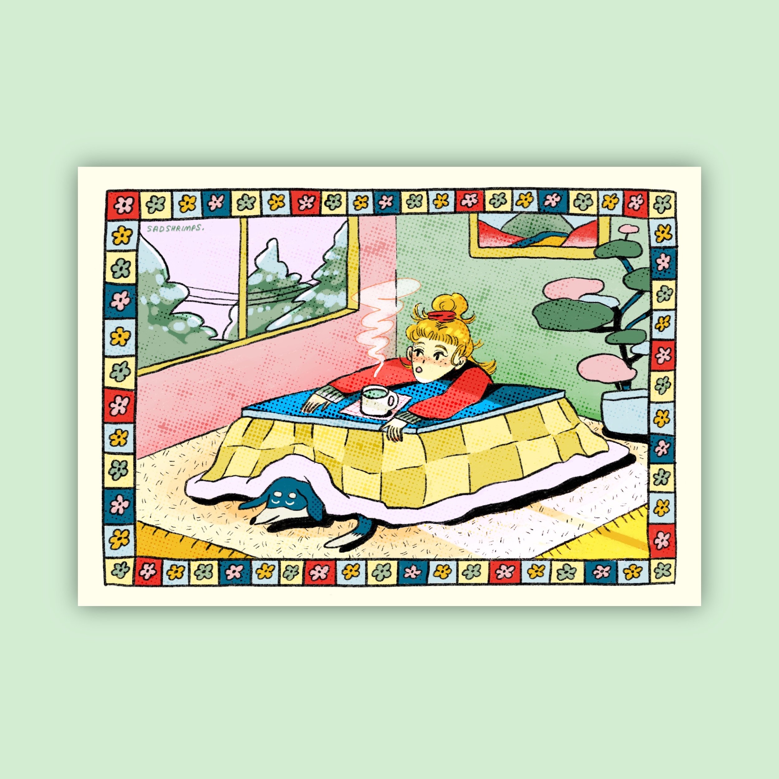 Kotatsu Winter Print