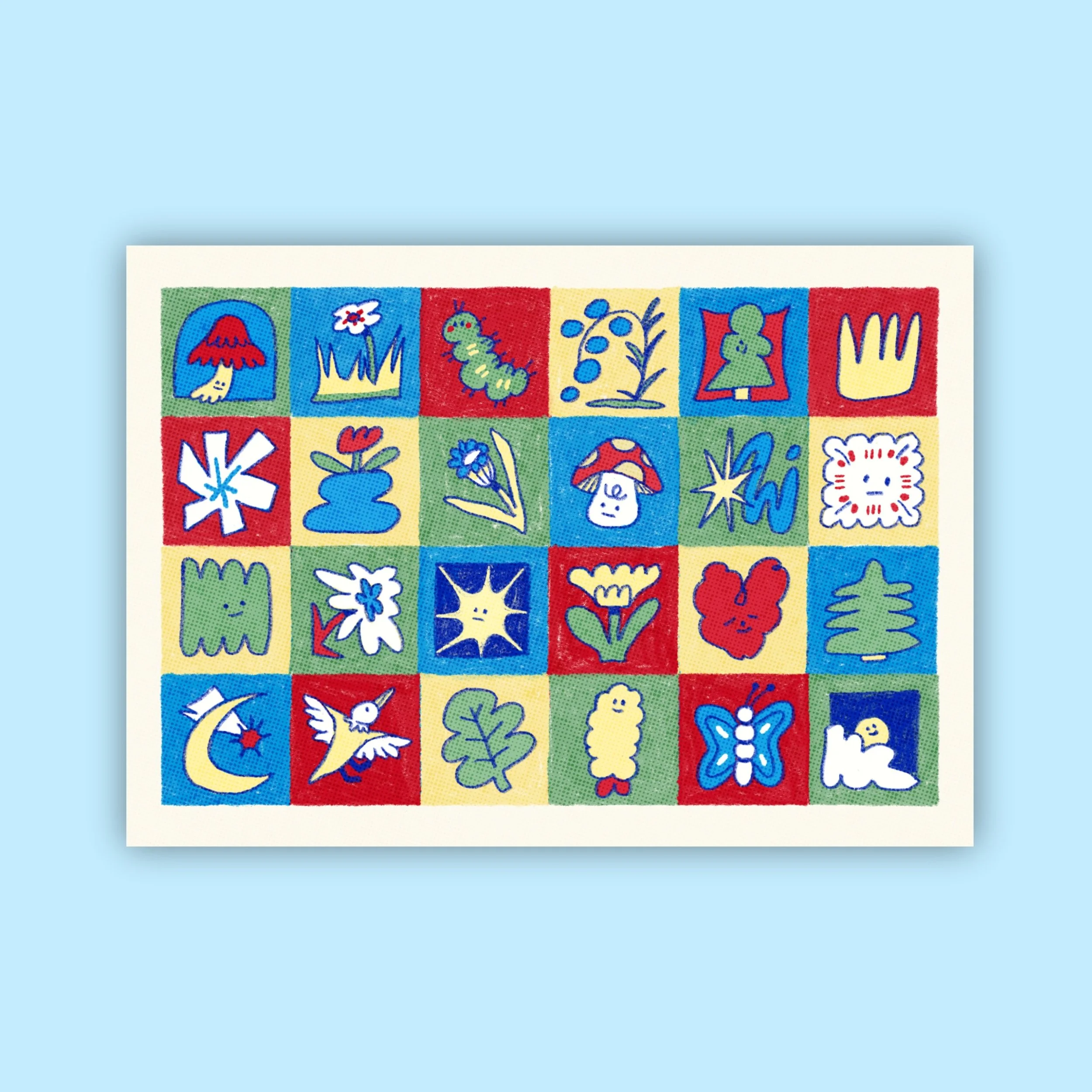 Cottagecore Quilt Print