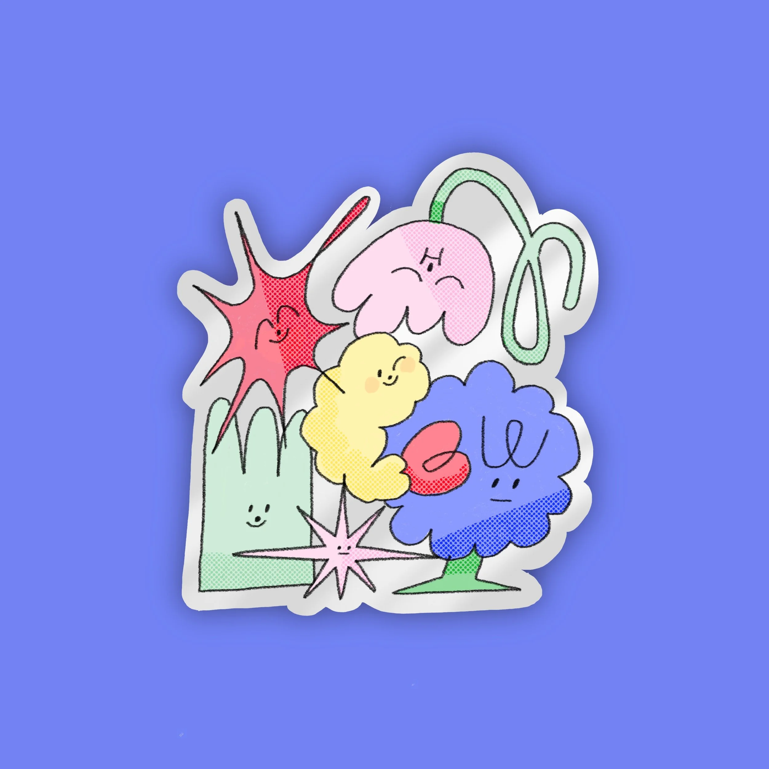 Secret Garden Mirror Sticker