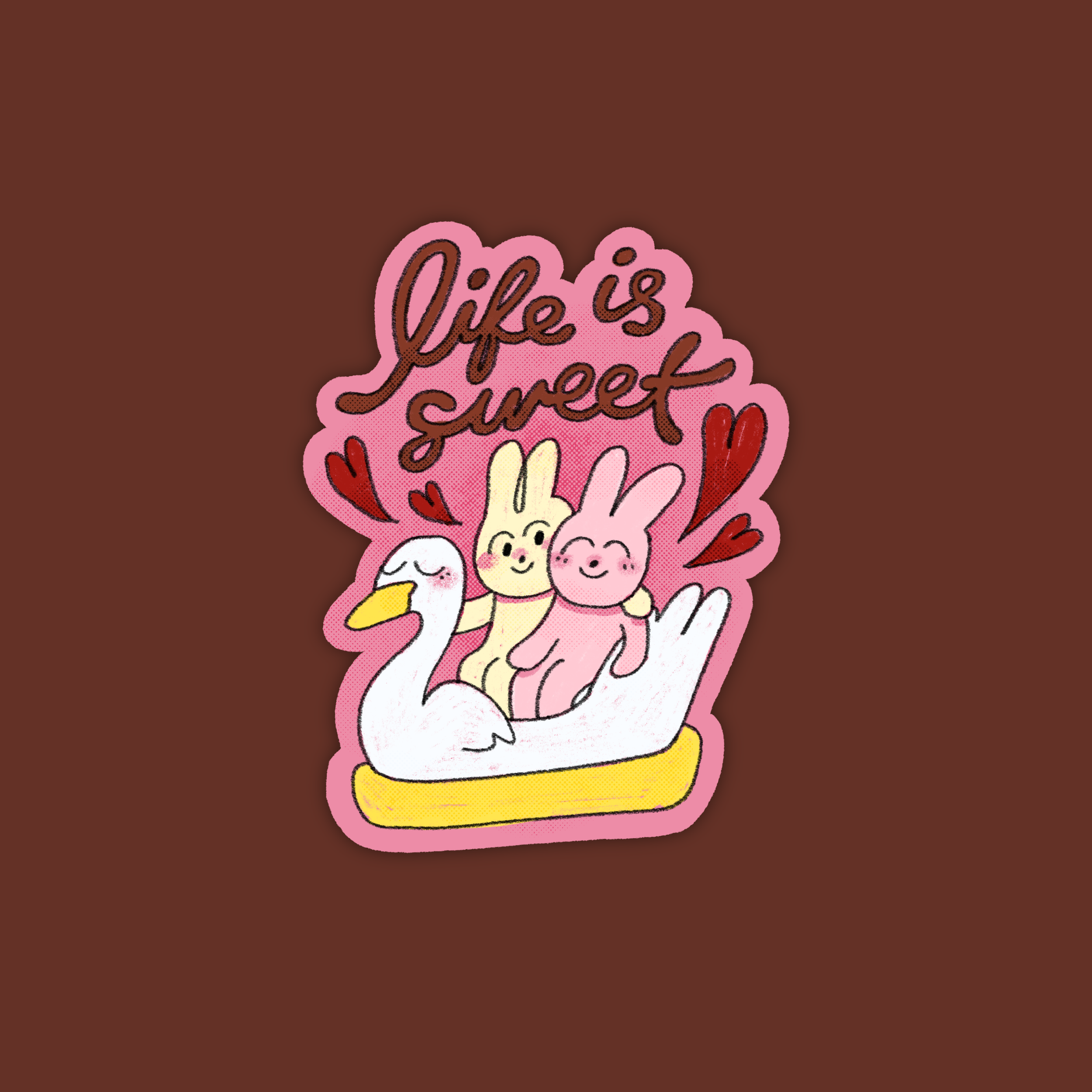 Life is Sweet Sticker