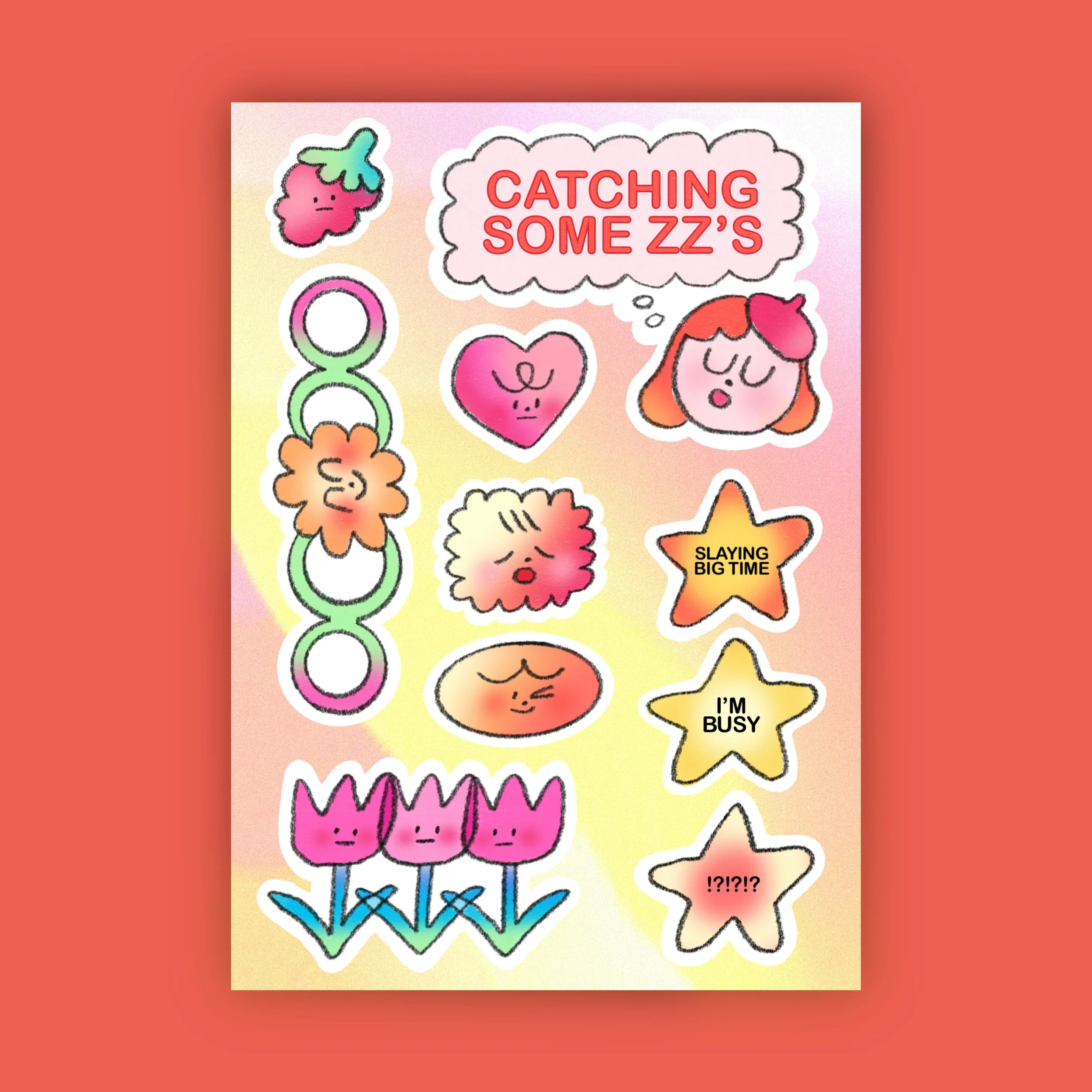 You Read My Mind! Sticker Sheet