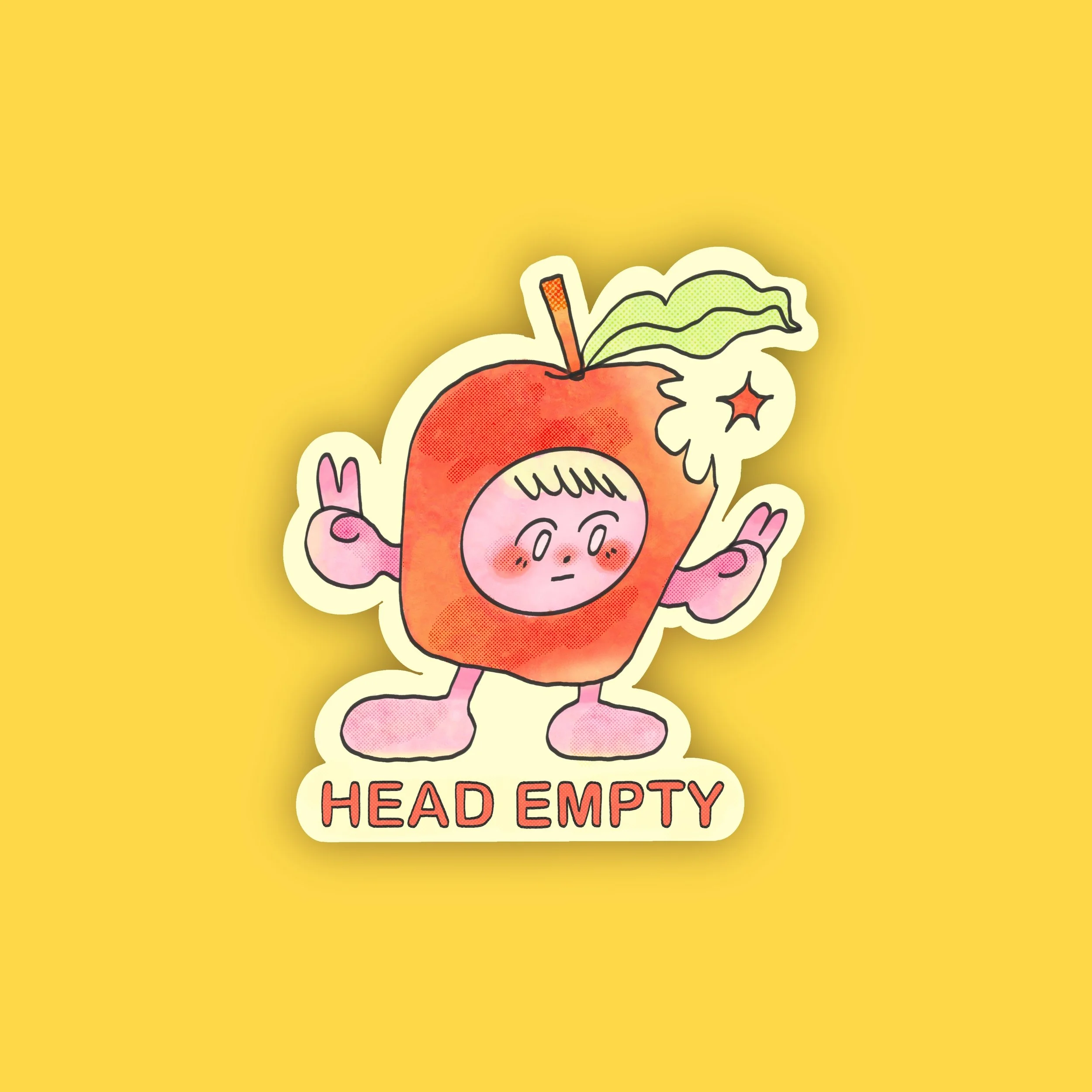 Head Empty Sticker