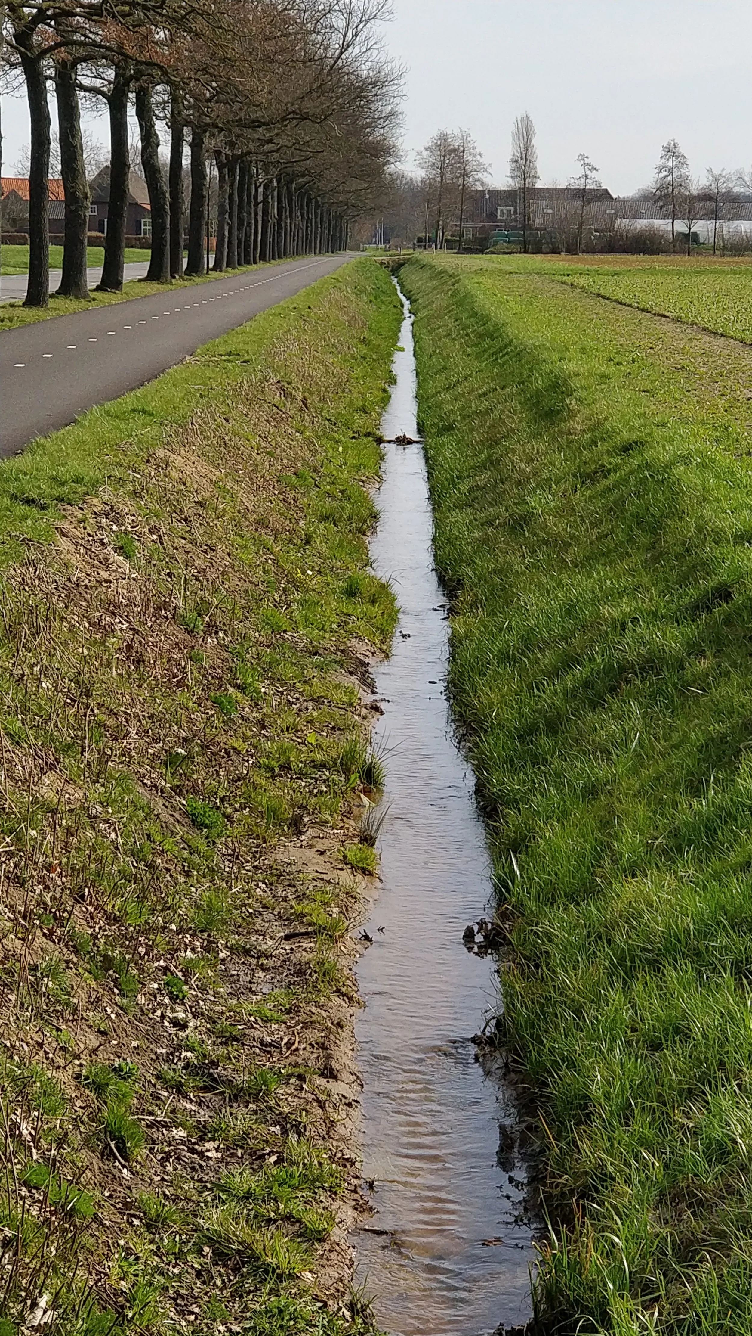 Dit is wat er van de geplande ecologische verbindingszone terecht is gekomen. 