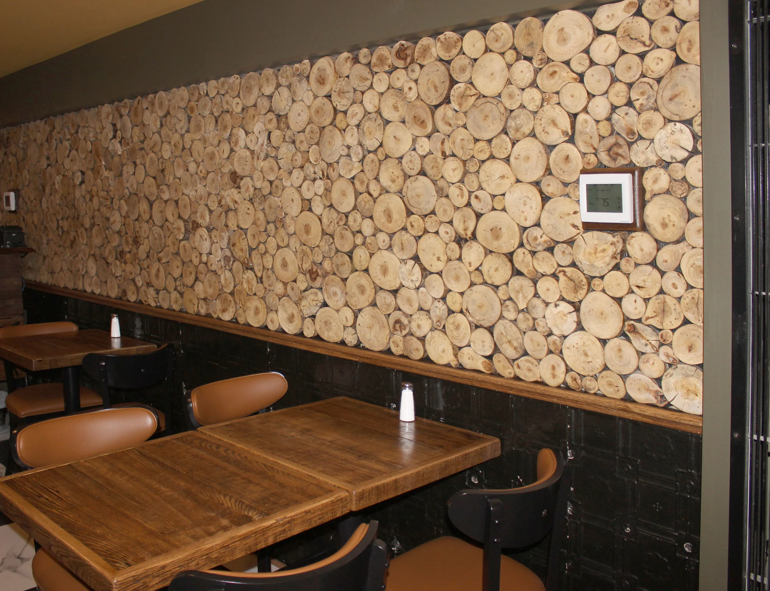 Grove, Log Wall, photo, junkwhisperer.JPG