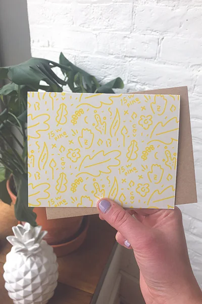 Day 15: A handmade card for my dear Suzy :)