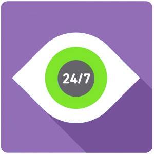 animated eye 24/7