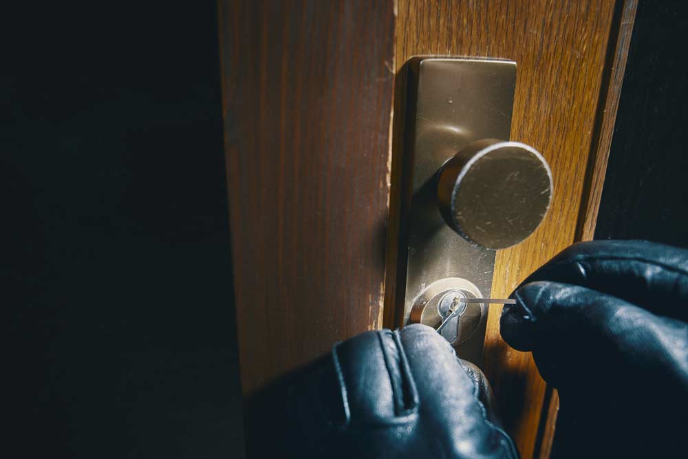 one in five irish households broken into