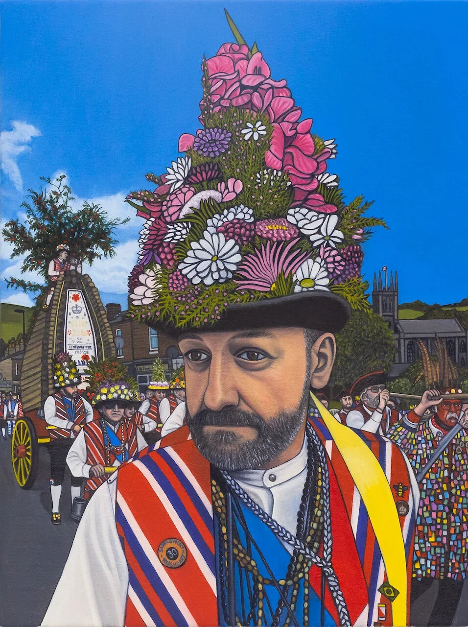 A3 SIGNED PRINT - THE SADDLEWORTH RUSHCART