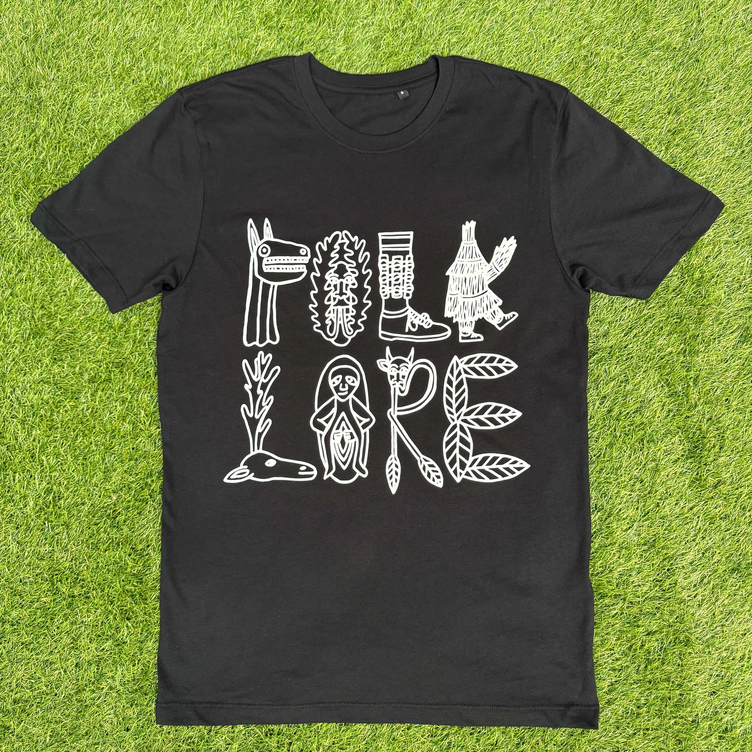 FOLKLORE ACTIVIST (FRONT + BACK PRINT) UNISEX T-SHIRT - EASTER WEEKEND ONLY — PRE-ORDER NOW