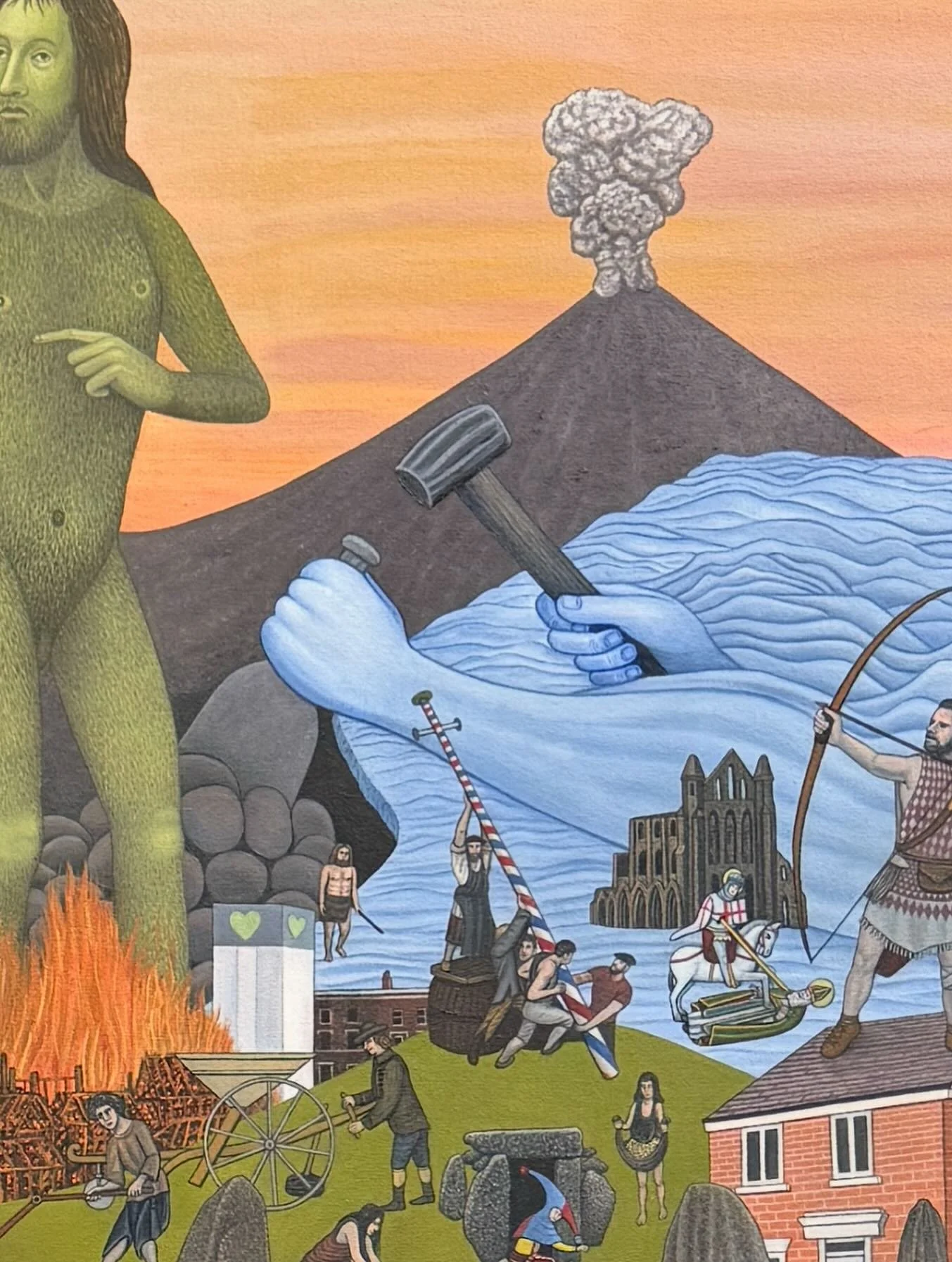 DECODING ALBION: Fire, Ice, and the First People
Before Britain was green, it was wild. Born from ancient volcanoes and later carved by glaciers a mile thick, the land was pushed, scraped, and chiselled into the shape we know today. Valleys were goug