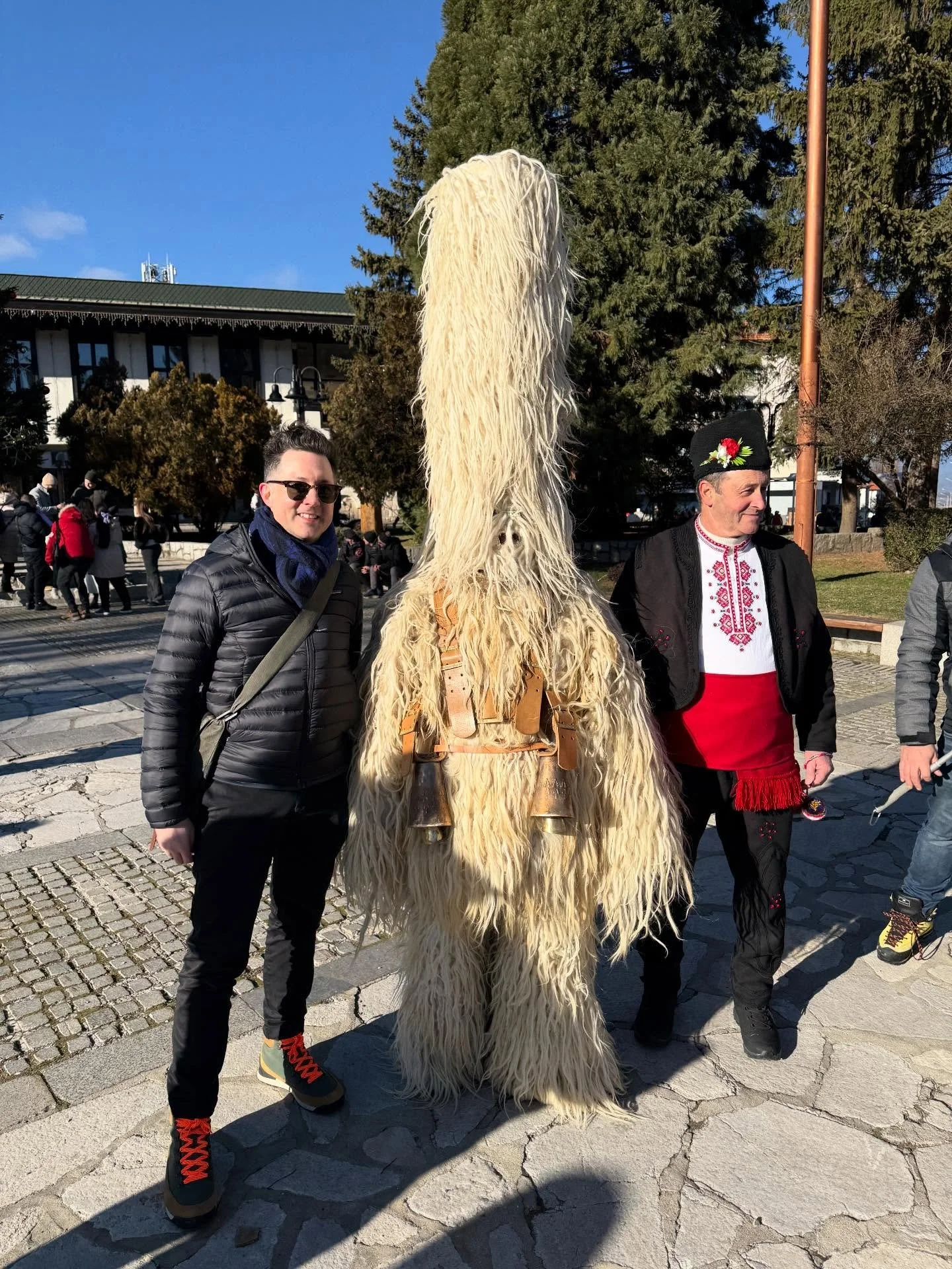 My new best mate! #kukeri #babugeri #bansko #happynewyear