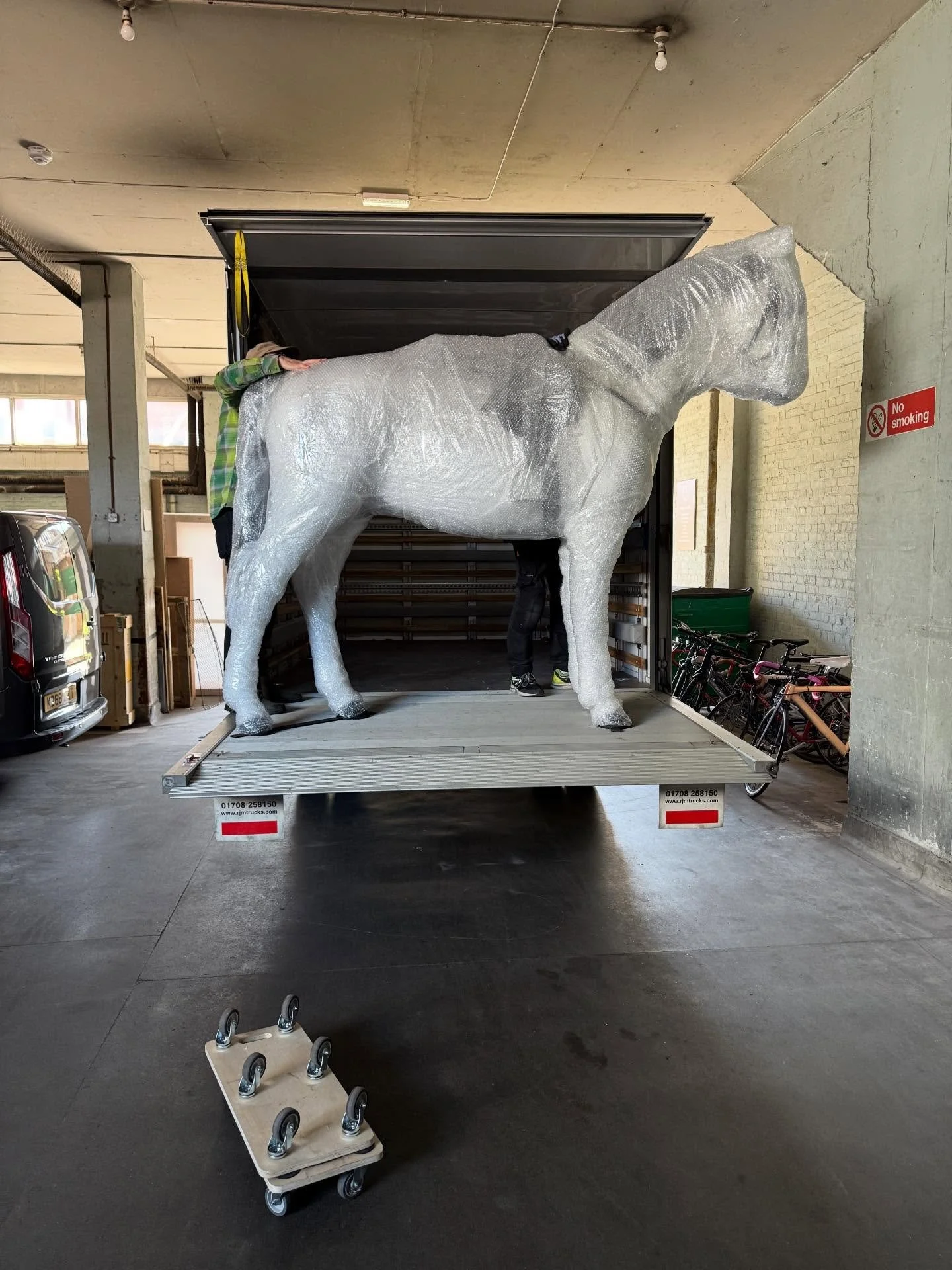 Today I moved the final bits out of my old studio at @cubittstudioartists was an absolute privelage to be based there for so long. Goodbye to everyone. Allot of fun was had onwards&hellip;&hellip;&hellip;. #newbeginnings❤️