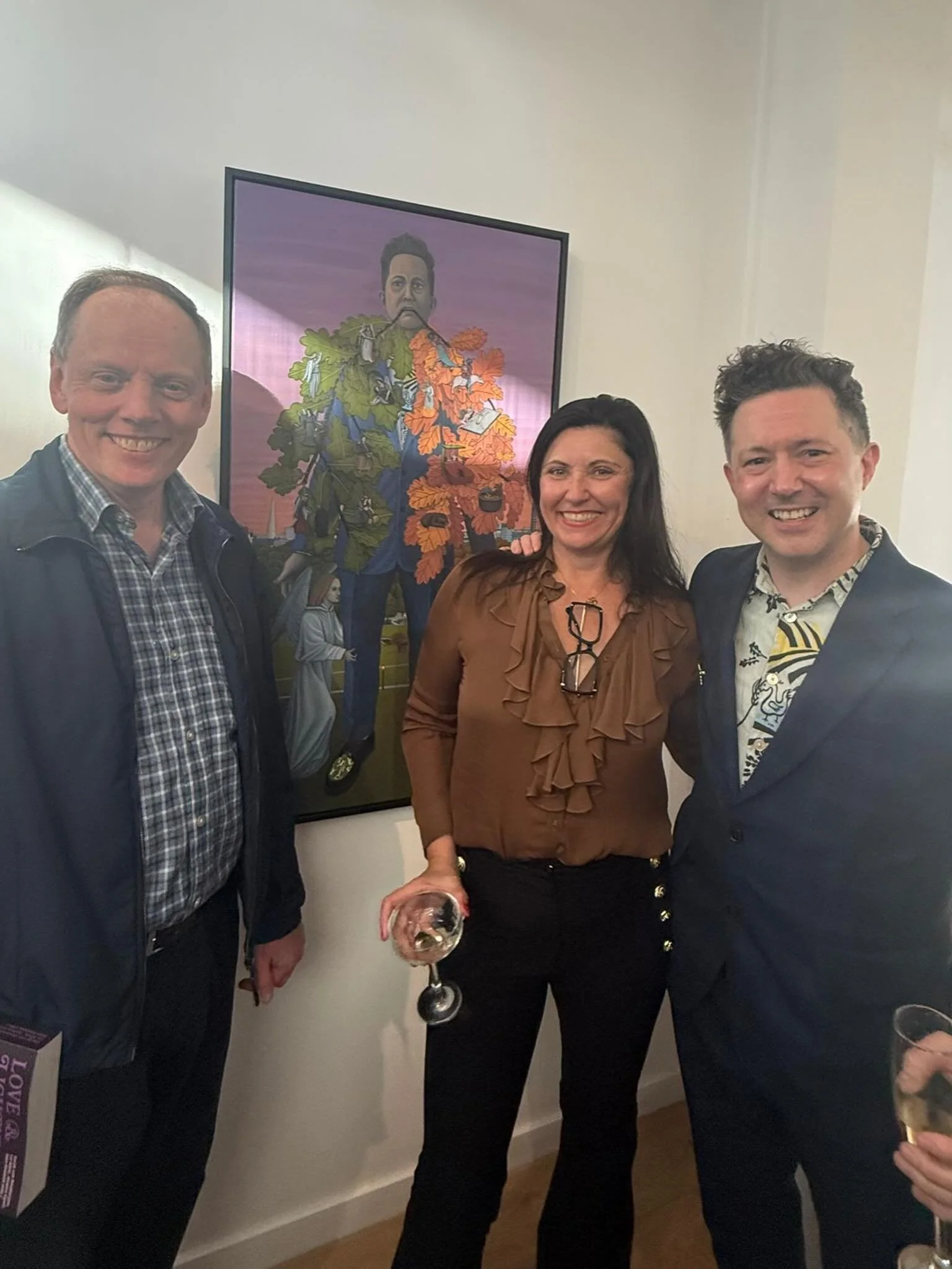 A fantastic evening was had by all. Thanks to @kristinhjellegjerdegallery @kristinhjellegjerde and @soheila_sokhanvari_ for including me in this great group show &lsquo;Tainted Love&rsquo; alongside many artists whose work I admire. I am honoured. It