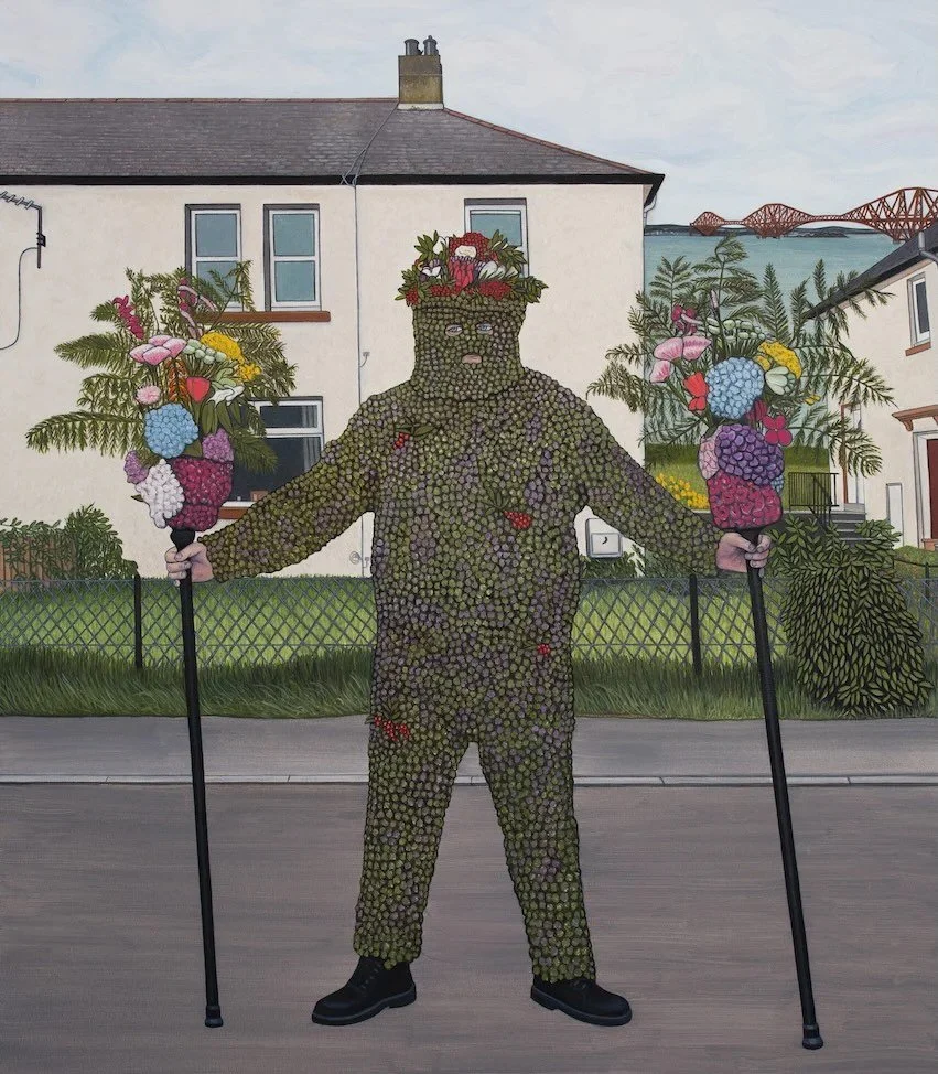 After a week of Burryman-related posts, here is the full body of work I&rsquo;ve made around the Burryman.

It has been a never-ending source of inspiration for me and has led me down new avenues as an artist. In 2020, while making a music video for 