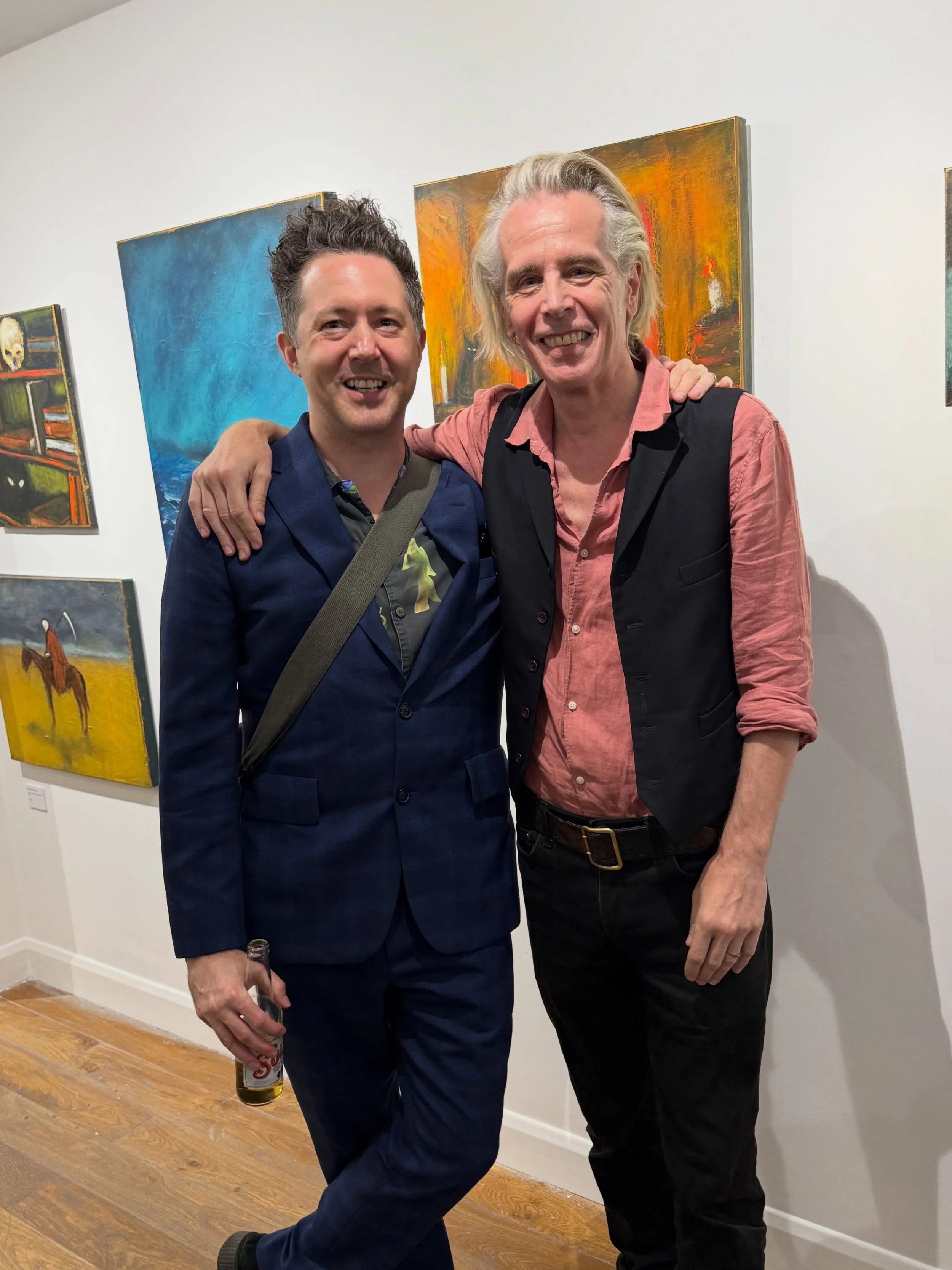 Congratulations @jamesfjohnston on another fantastic show at the Fitzrovia Gallery! I was at last year&rsquo;s show and can&rsquo;t believe you&rsquo;ve made this whole new body of work since! It&rsquo;s only on for a week, so make sure you get down 