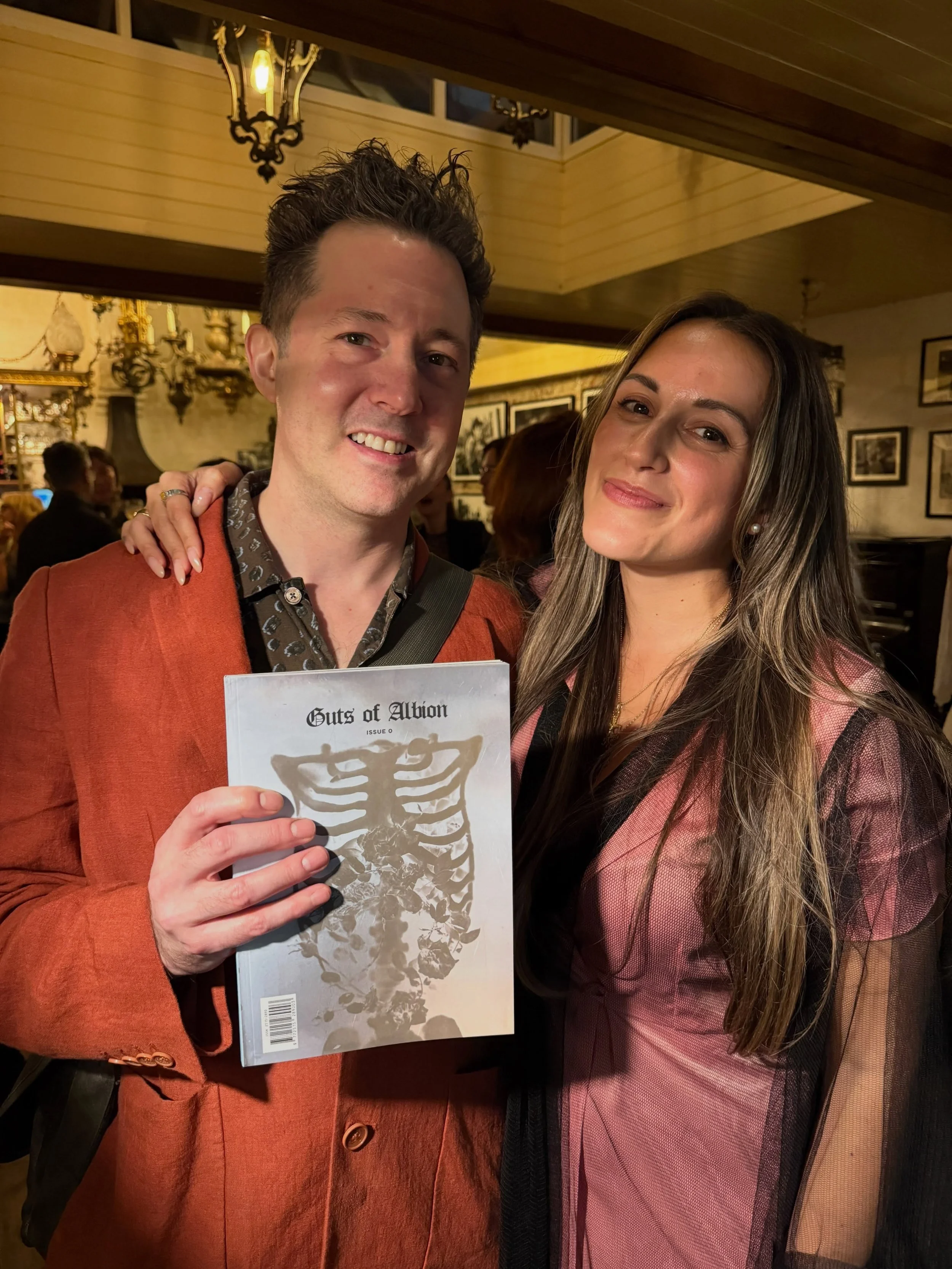 Massive congratulations @lost.art.media @nsmlles for your latest magazine offering &lsquo;Guts of Albion&rsquo; (you can purchase it via the link in my bio or link below) really delighted to be featured and love the article you wrote about me and the