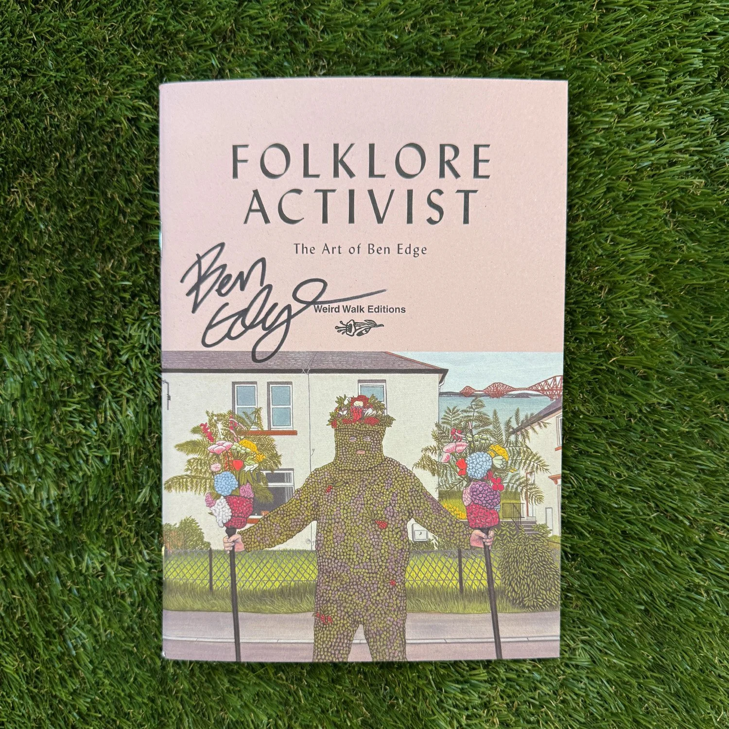 SIGNED WEIRD WALK/BEN EDGE FOLKLORE ACTIVIST ZINE