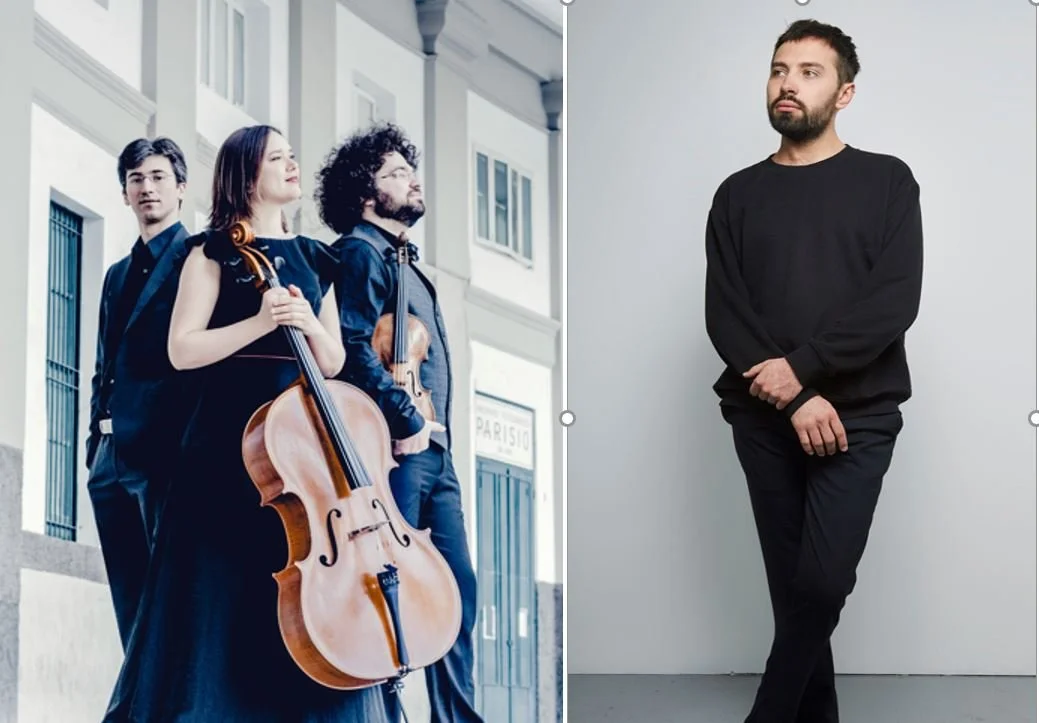 Trio Gaspard and Adam Walker are at the West Wicklow Festival