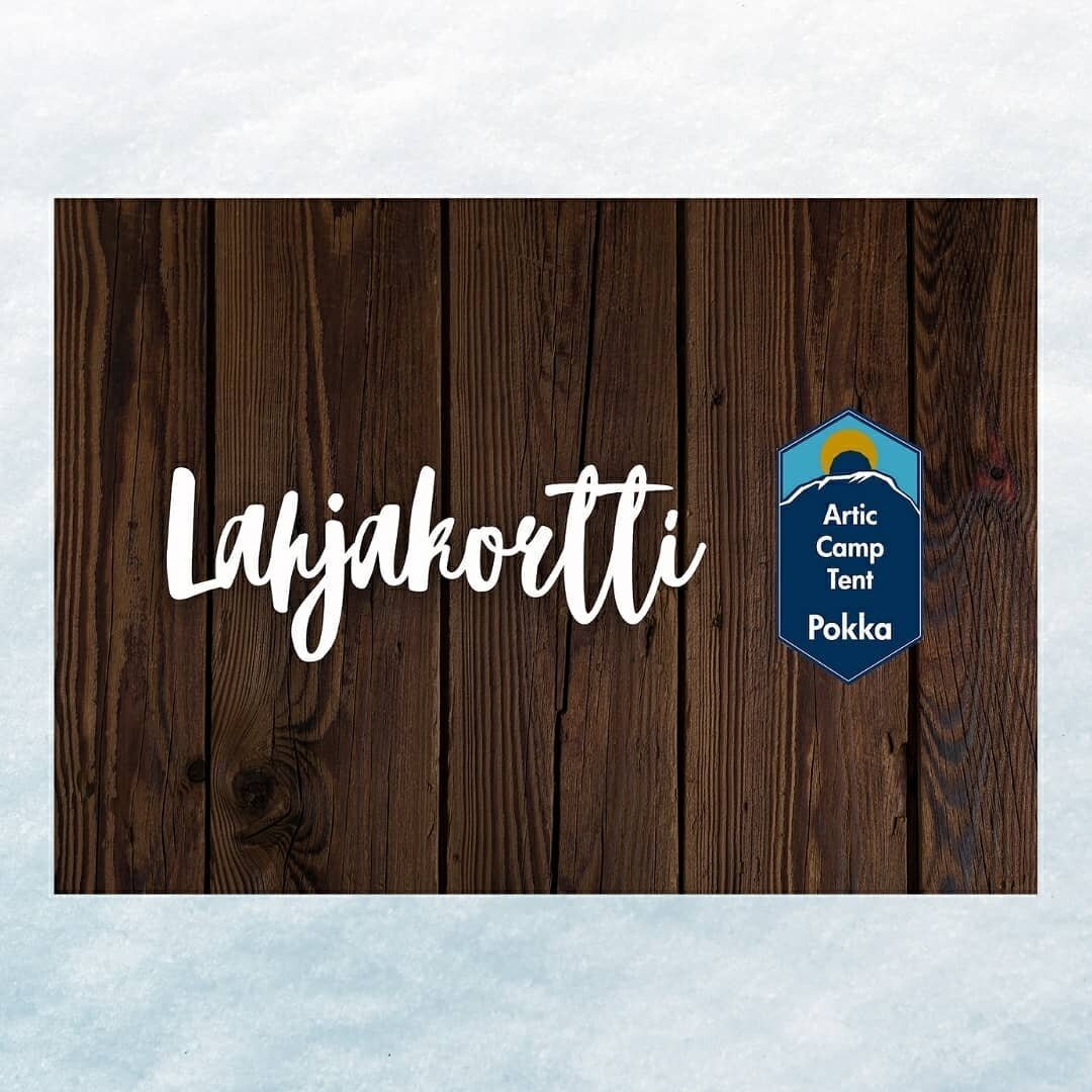 Kukapa ei nauttisi lev&auml;nneest&auml; olosta luonnon rauhassa, saunan l&auml;mm&ouml;st&auml; ja hyv&auml;st&auml; ruoasta?

Anna lahjaksi ikimuistoinen el&auml;mys keskell&auml; Lapin kauneinta er&auml;maata💙

Lahjakortteja saatavilla my&ouml;s 