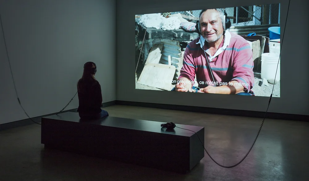 © Sandra Volny, Where does sound go, where does it come from (2016). Exhibition view. Photo: Richard-Max Tremblay.