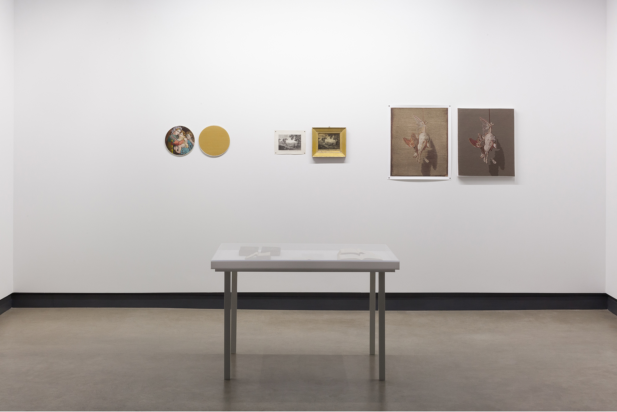 © Rosika Desnoyers, The Creative Industry of Mary Linwood (2016). Exhibition view. Photo: Marilou Crispin.