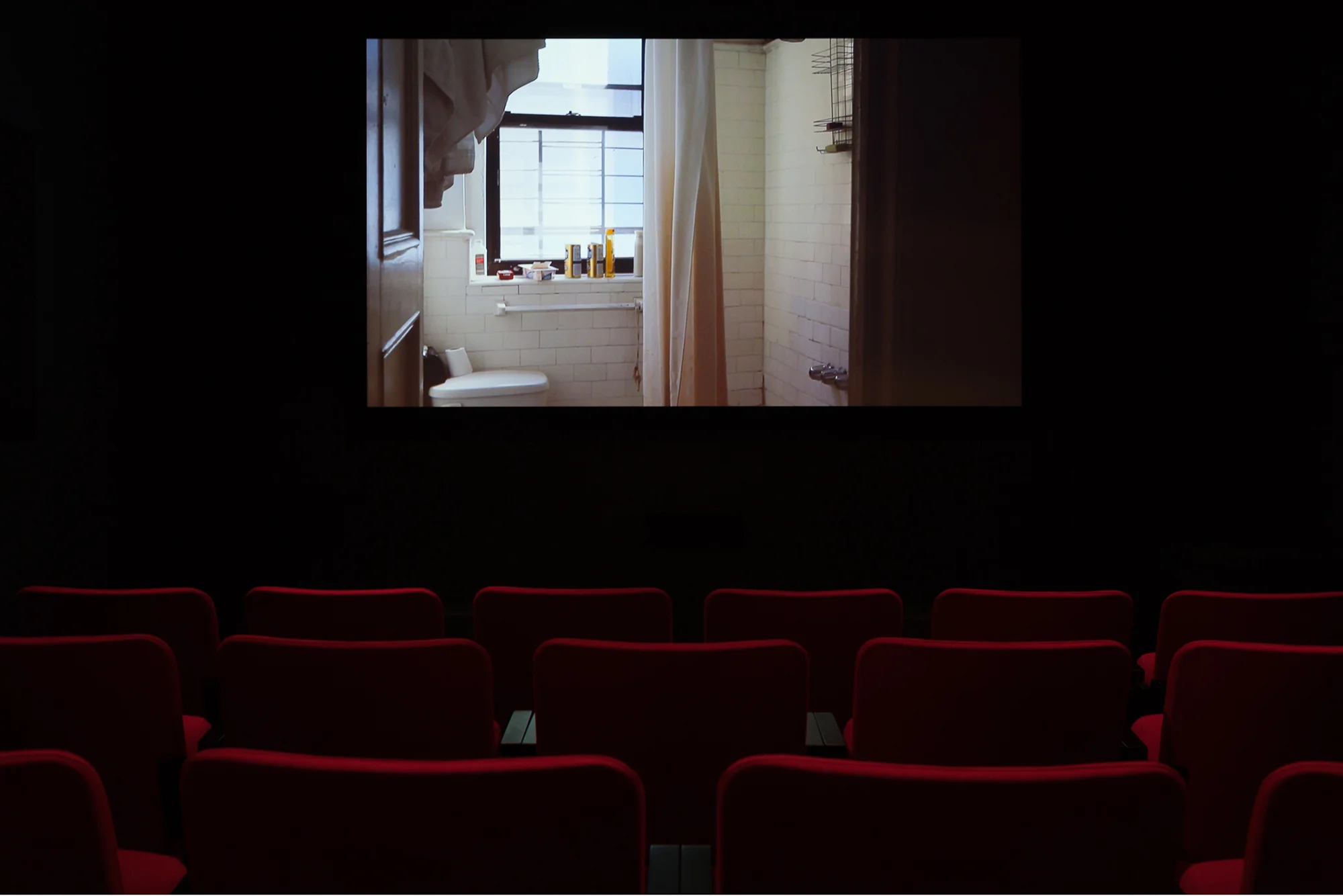 © Moyra Davey, Notes on Blue (2015). Exhibition view. Photo: Marilou Crispin.