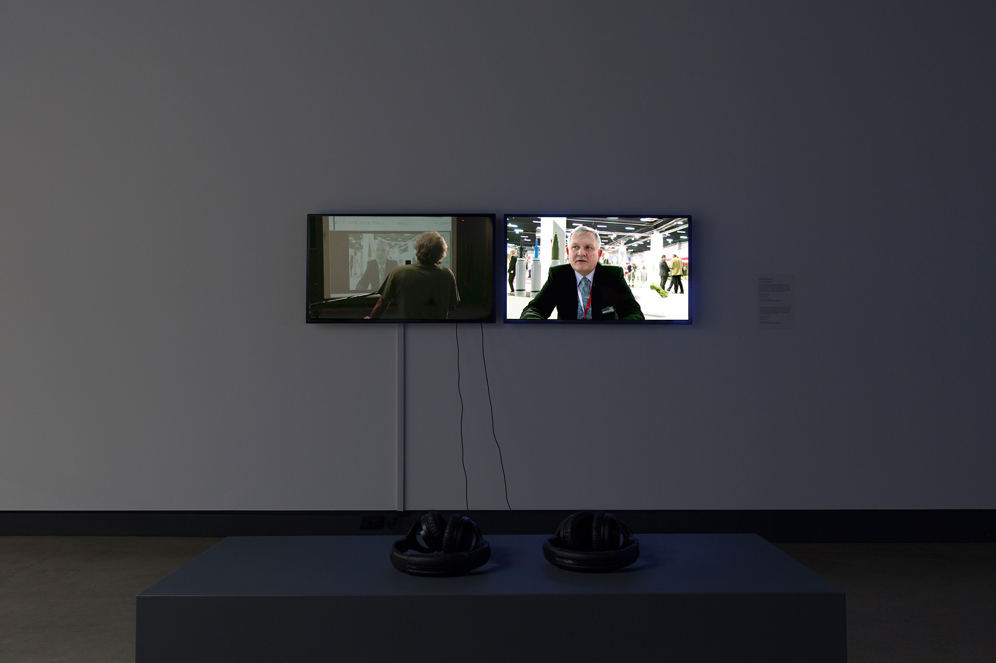 © Gabriela Löffel, Embedded Language (2013). Exhibition view. Photo: Marilou Crispin.
